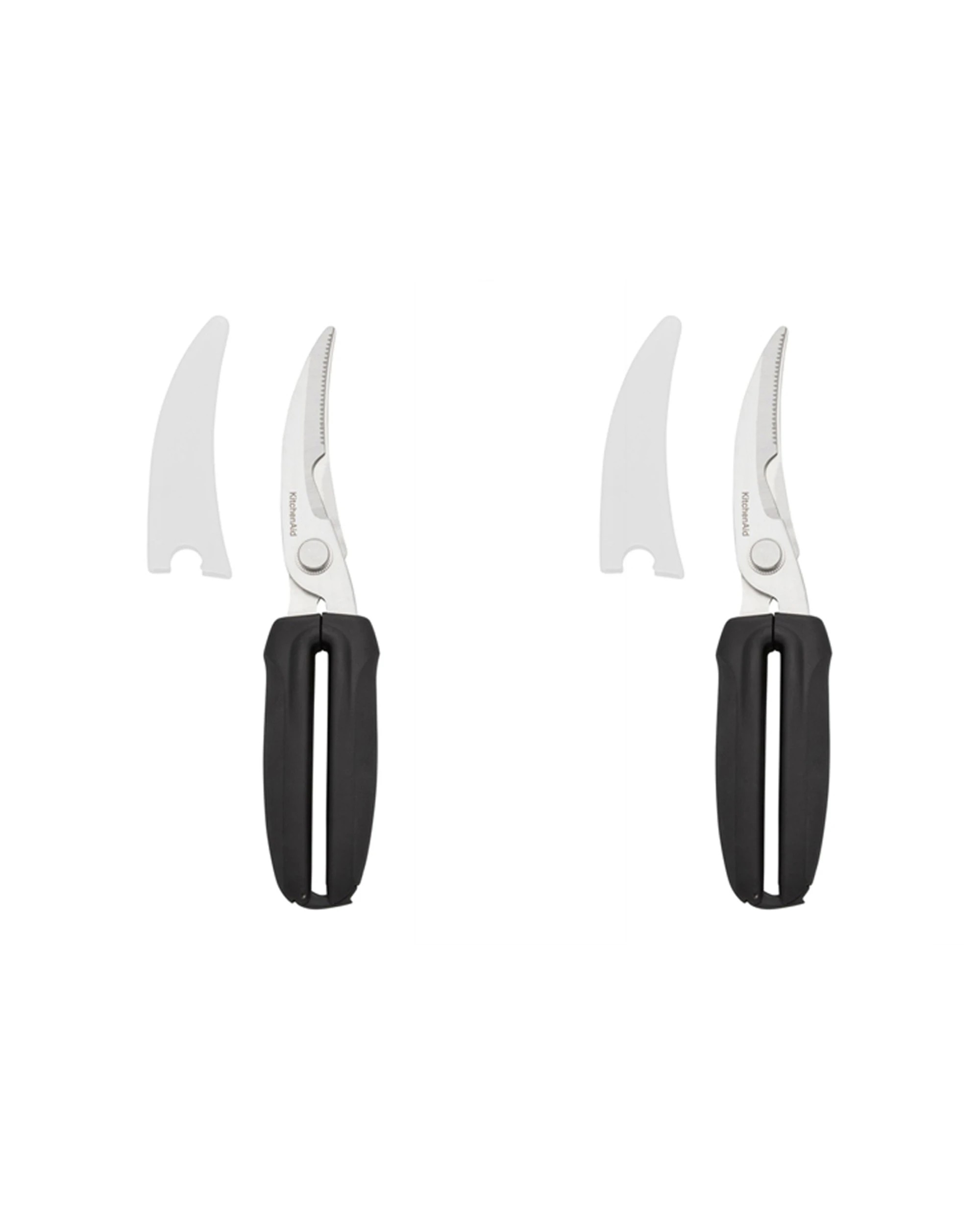 1 KitchenAid 2PK Poultry Shears Stainless Steel Scissors 22.5cm - Black, 1 of 3