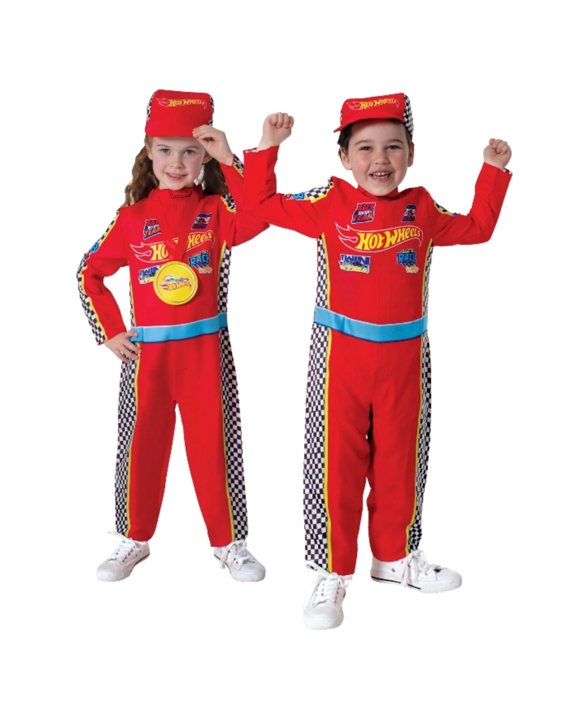 1 Hot Wheels Racing Suit Child Costume Size S 3-5 Years, 1 of 3