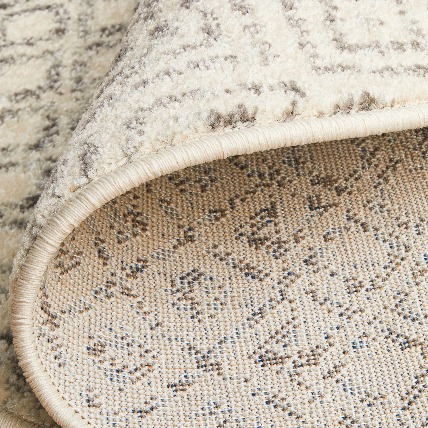 9 Common Ground Rugs Encore 265 240x240cm Round - Large Pet Friendly Rug - Grey, 9 of 9
