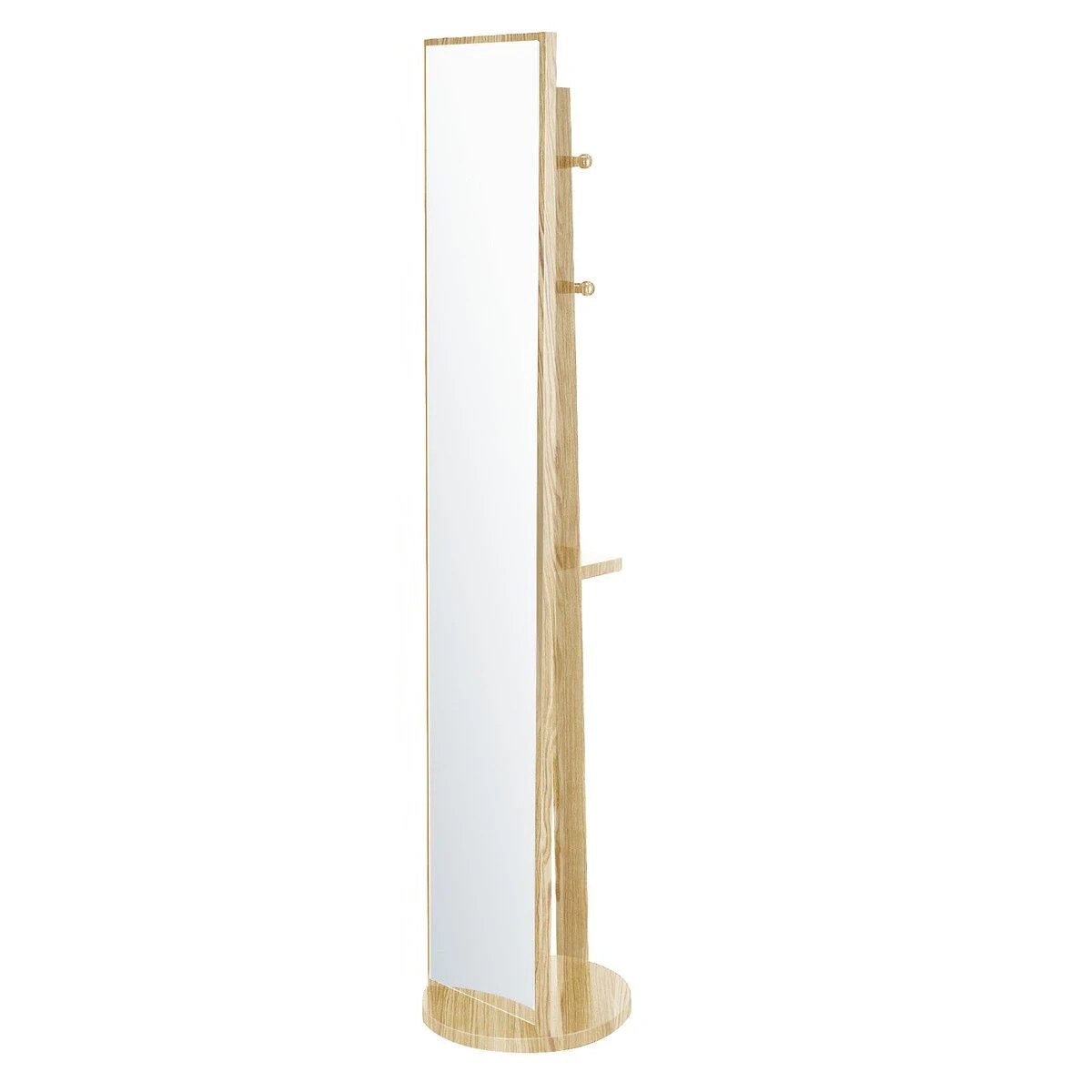 10 LUXSUITE Full Length Body Rotating Mirror Free Standing, 10 of 10