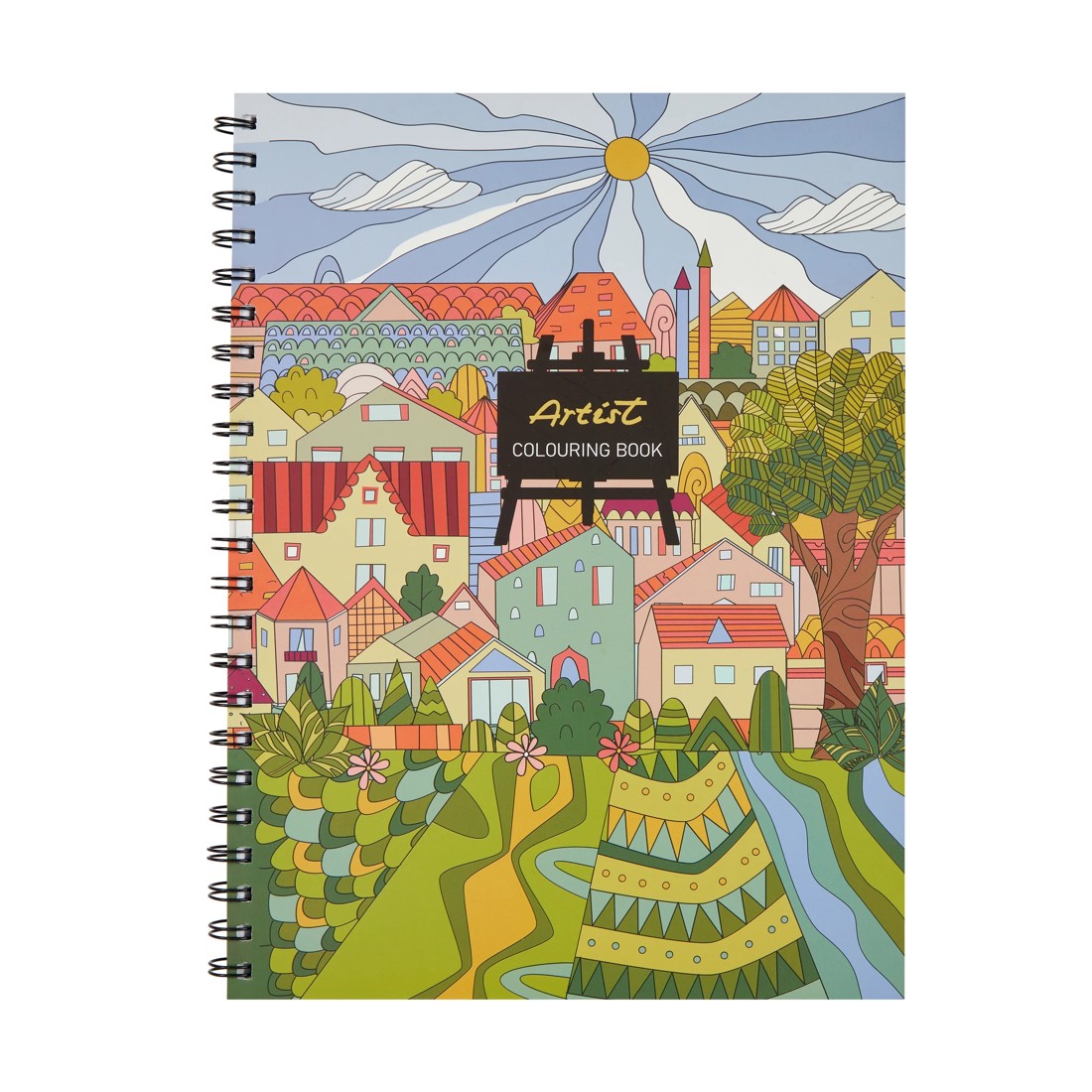 1 Artist Colouring Book - Landscapes, 1 of 5