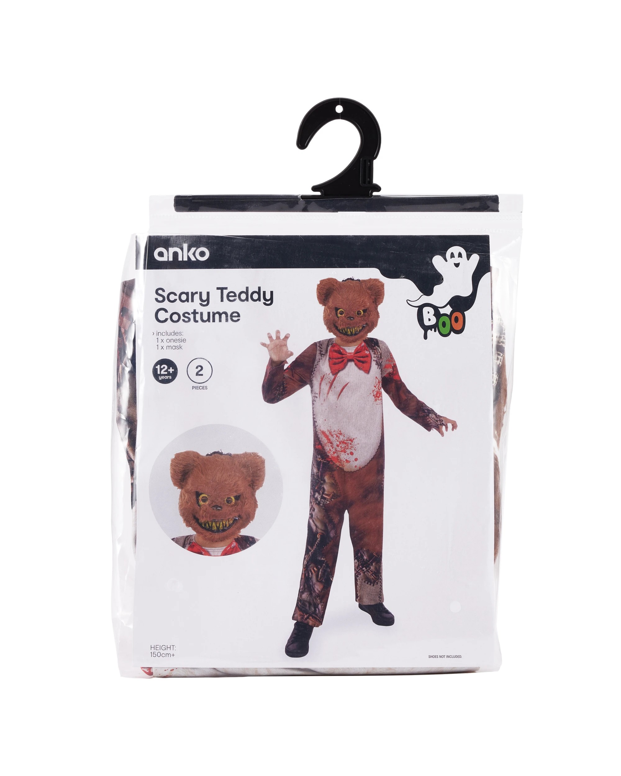 9 2 Piece Scary Teddy Costume - Ages 12+, 9 of 10