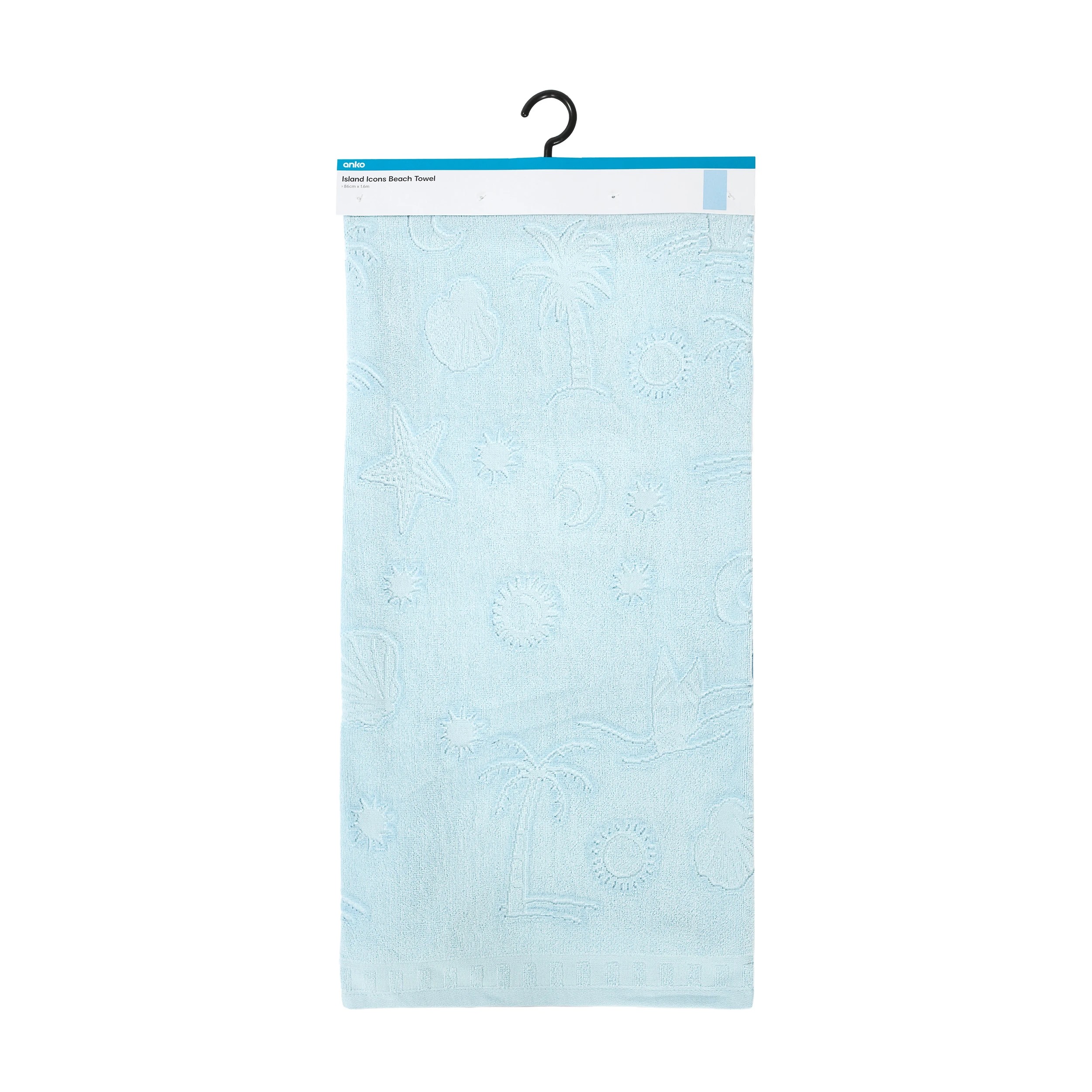 6 Cotton Beach Towel - Icons, 6 of 6