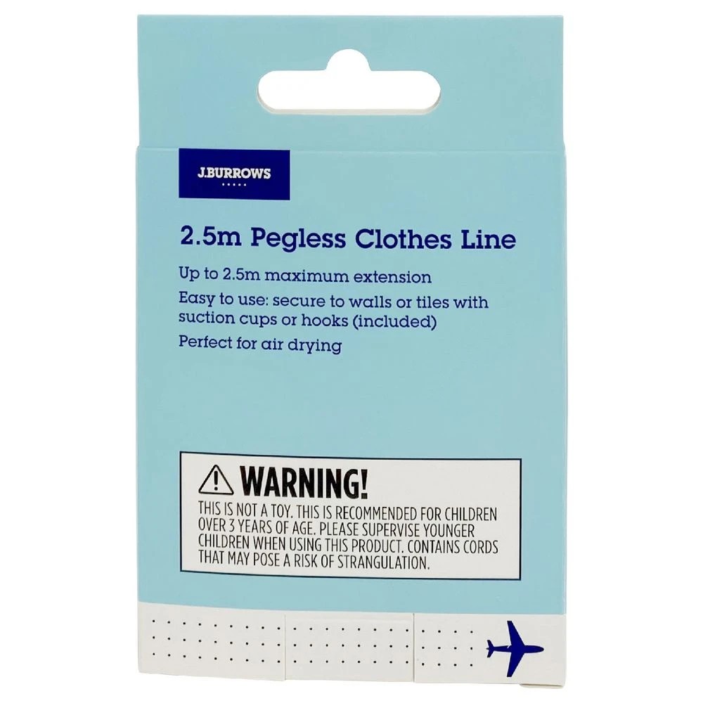 2 J.Burrows Pegless Clothes Line 2.5m, 2 of 4