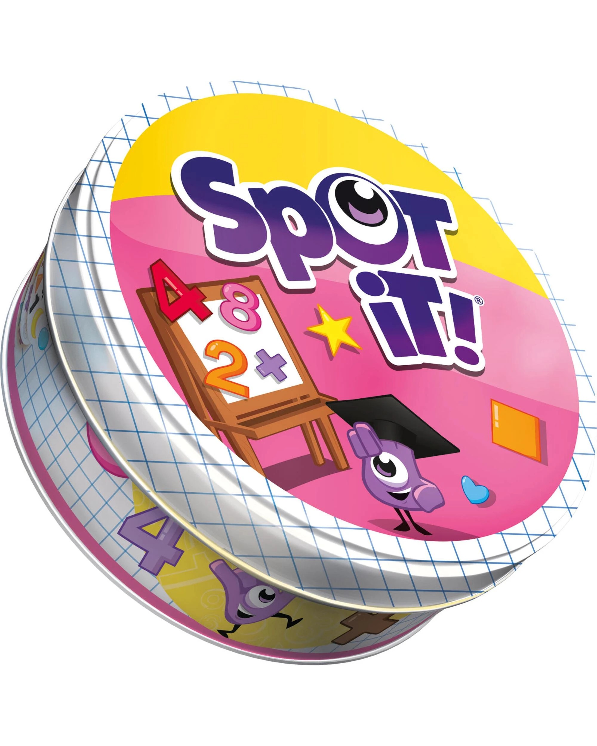 3 Spot It! 123 Card Game, 3 of 4