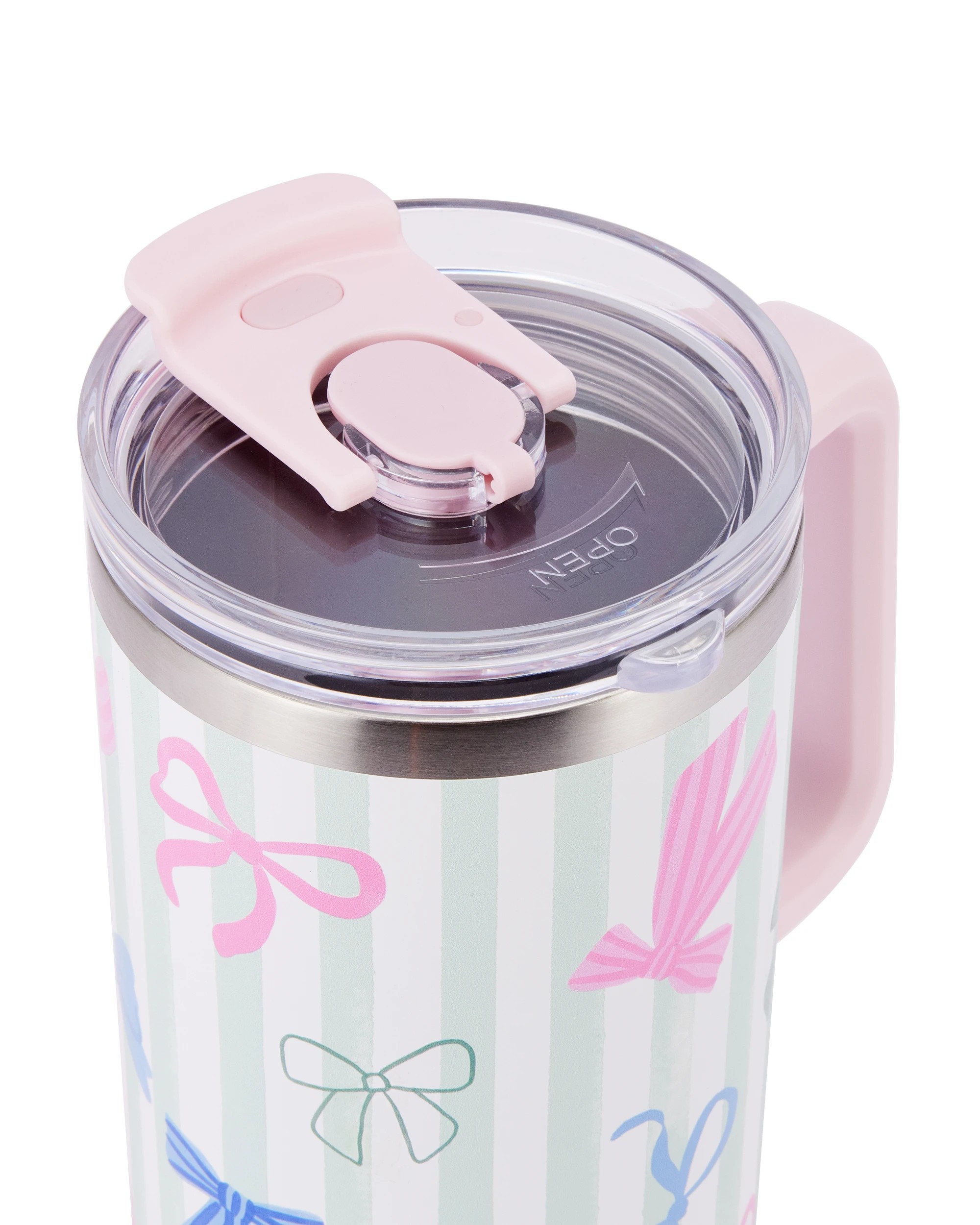 5 1.18L Bow Jumbo Stainless Steel Tumbler with Handle, 5 of 7