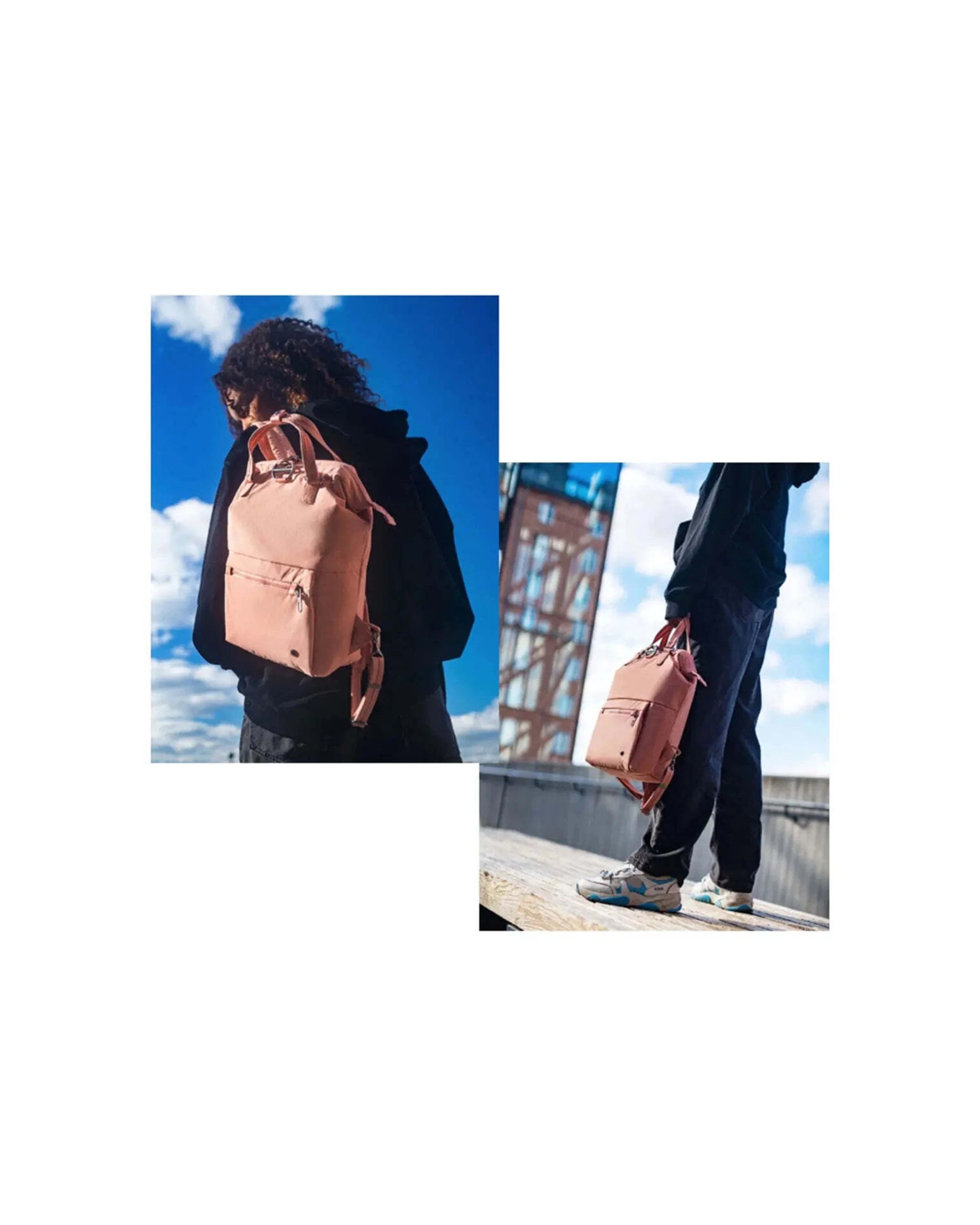 5 Pacsafe Citysafe CX Econyl Anti Theft Mini Backpack RFID Blocking Rose - Pink, 5 of 5