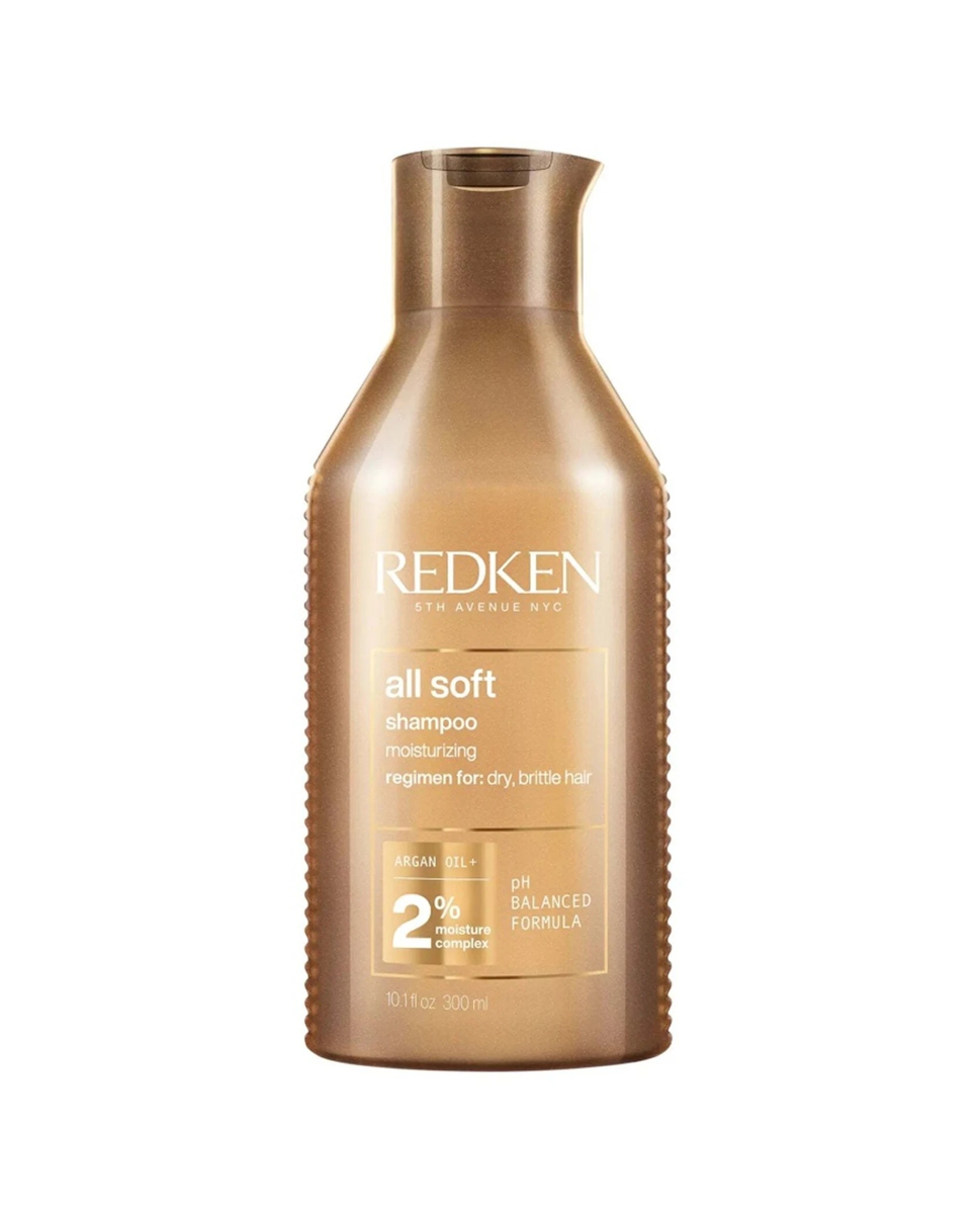 1 Redken Prescriptive Haircare All Soft Shampoo 300ml For Dry Hair - Gold, 1 of 1