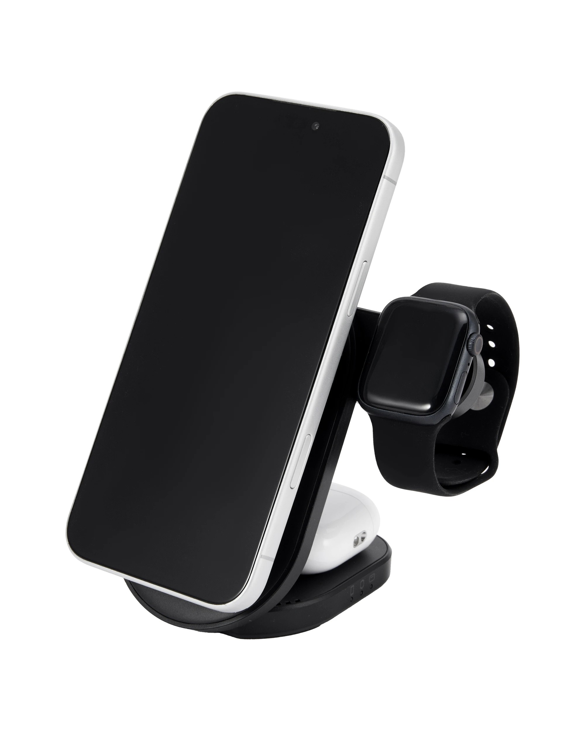 8 3-in-1 Foldable Charger - Black, 8 of 9