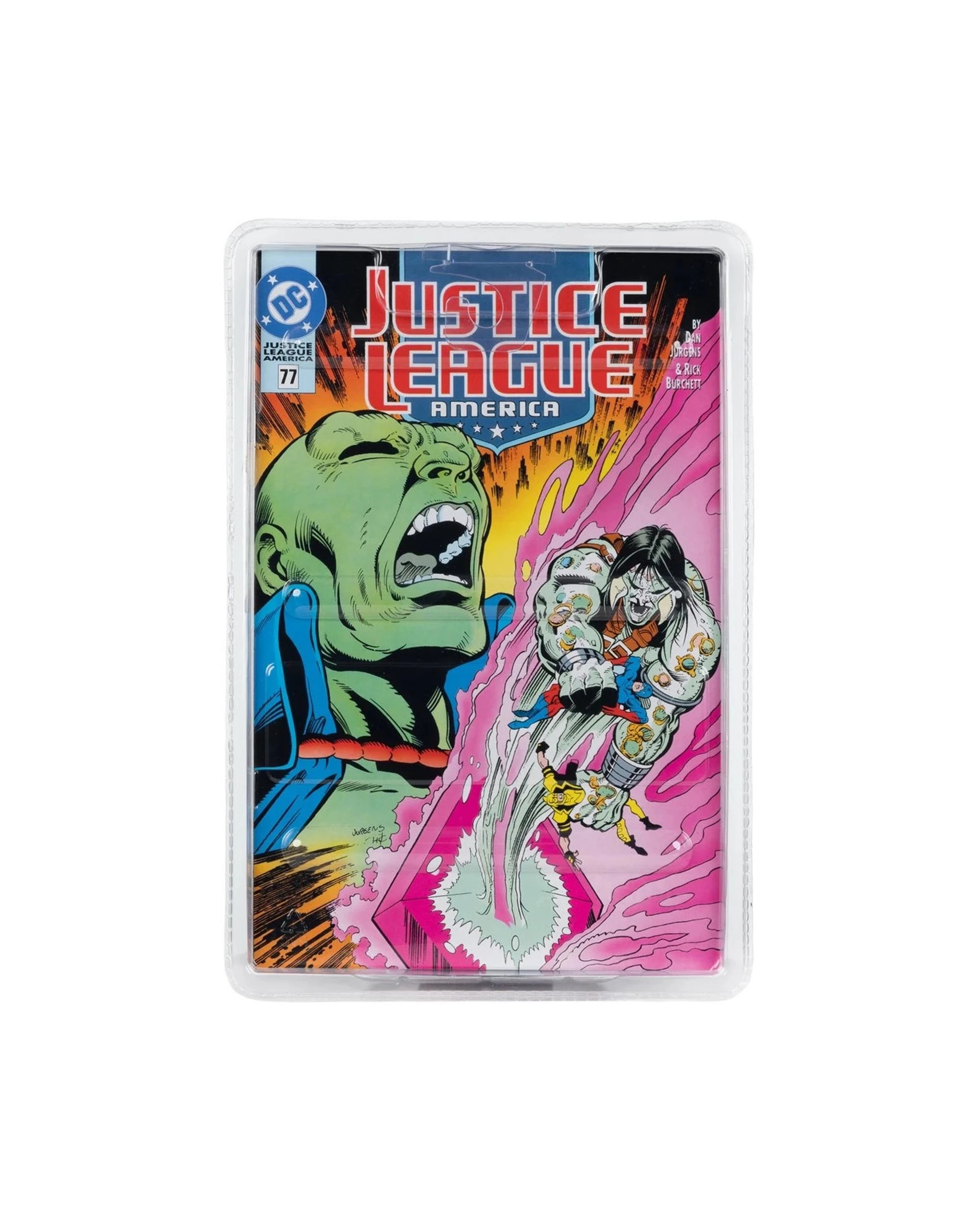 8 DC Direct Page Punchers Justice League #77 Martian Manhunter 7 inch Figure with Comic, 8 of 8