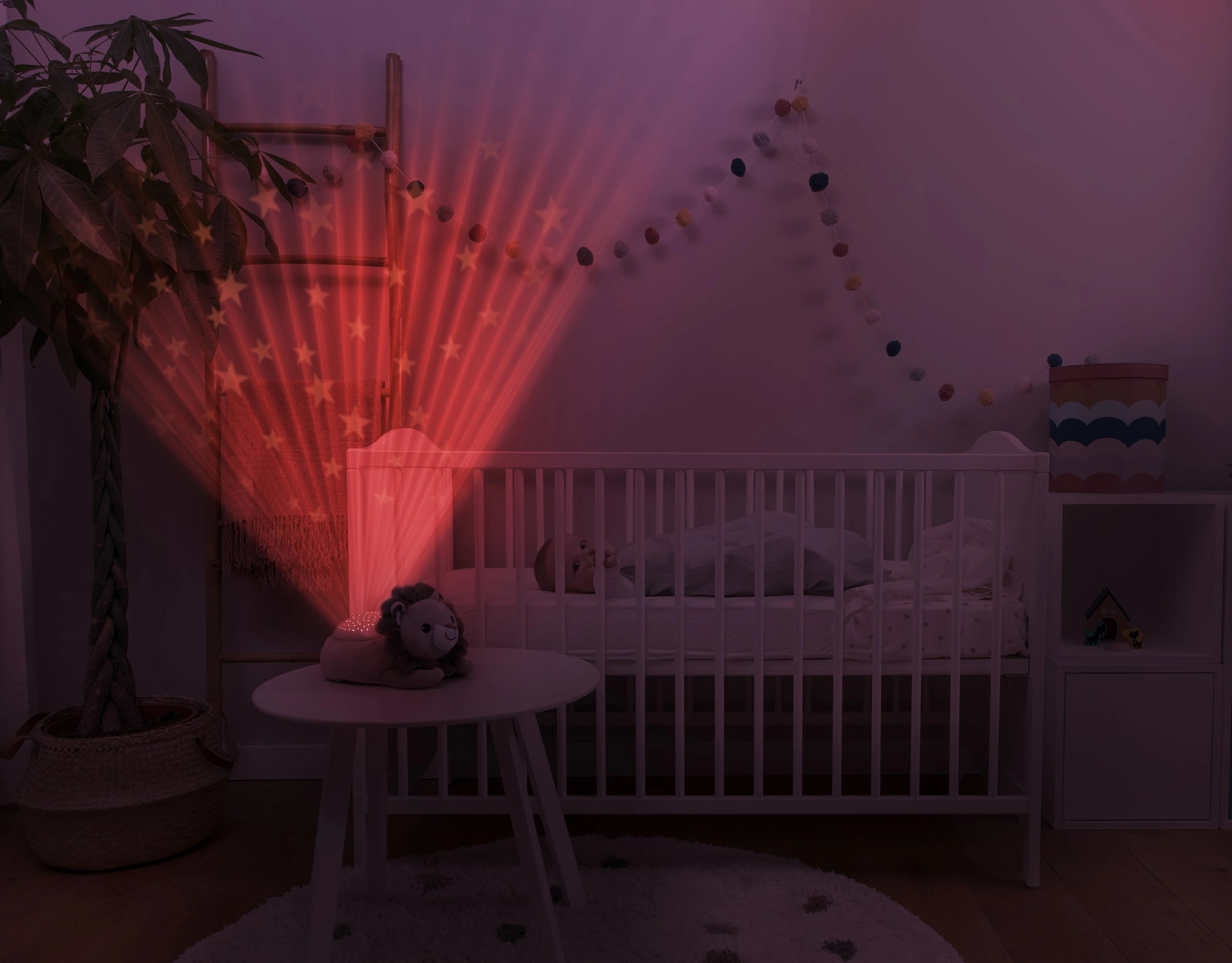 4 ZAZU Bedtime Projector - Leo The Lion With Star Projections, 4 of 6