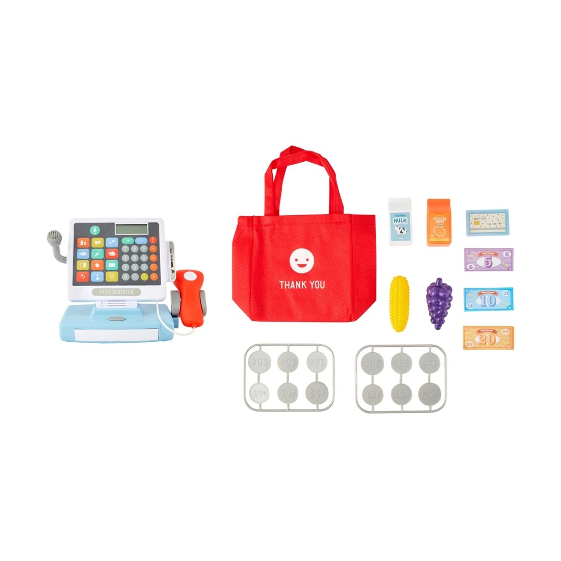 4 34 Piece Cash Register Playset, 4 of 5