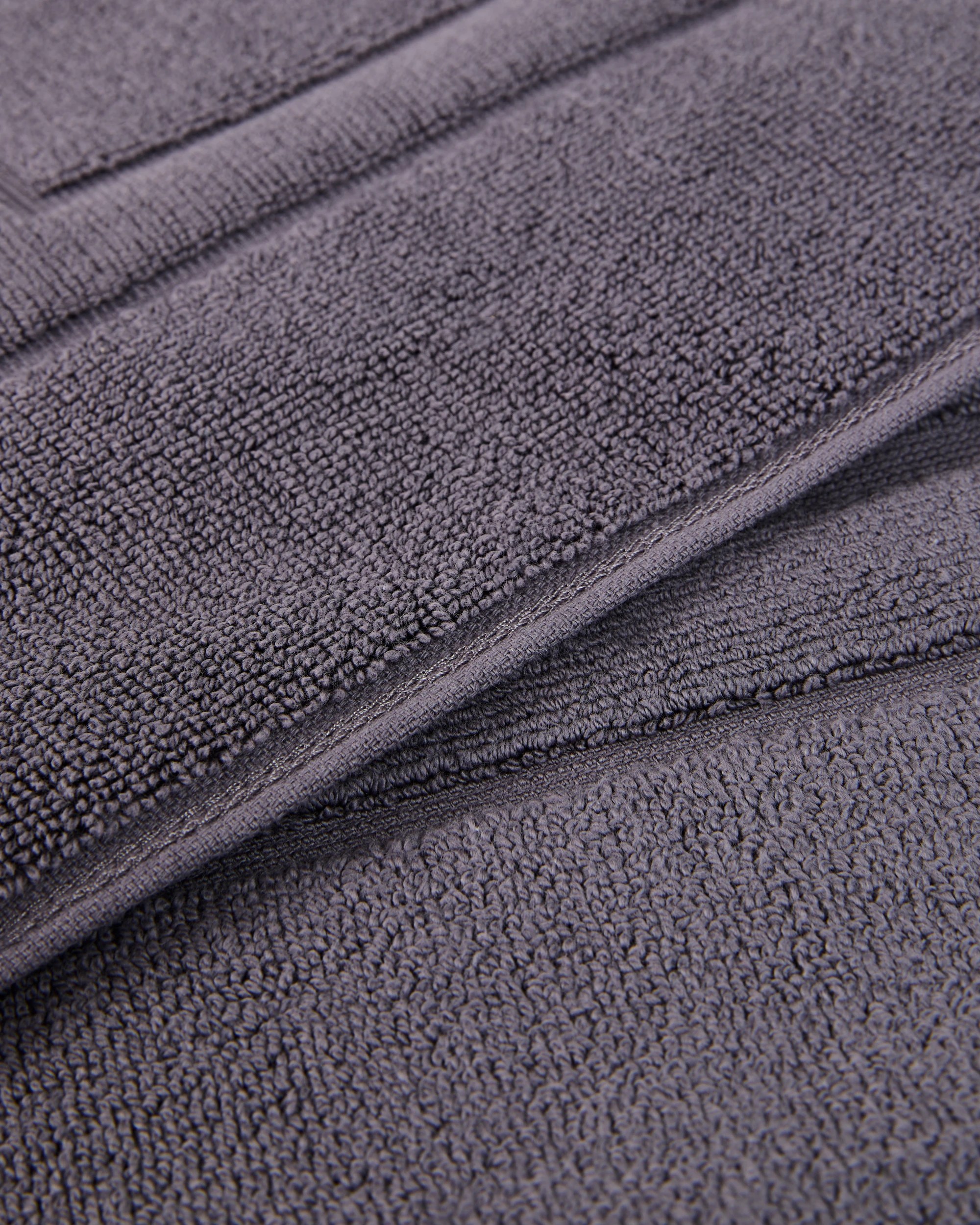 2 Grandeur Australian Cotton Bath Mat - Grey, 2 of 2
