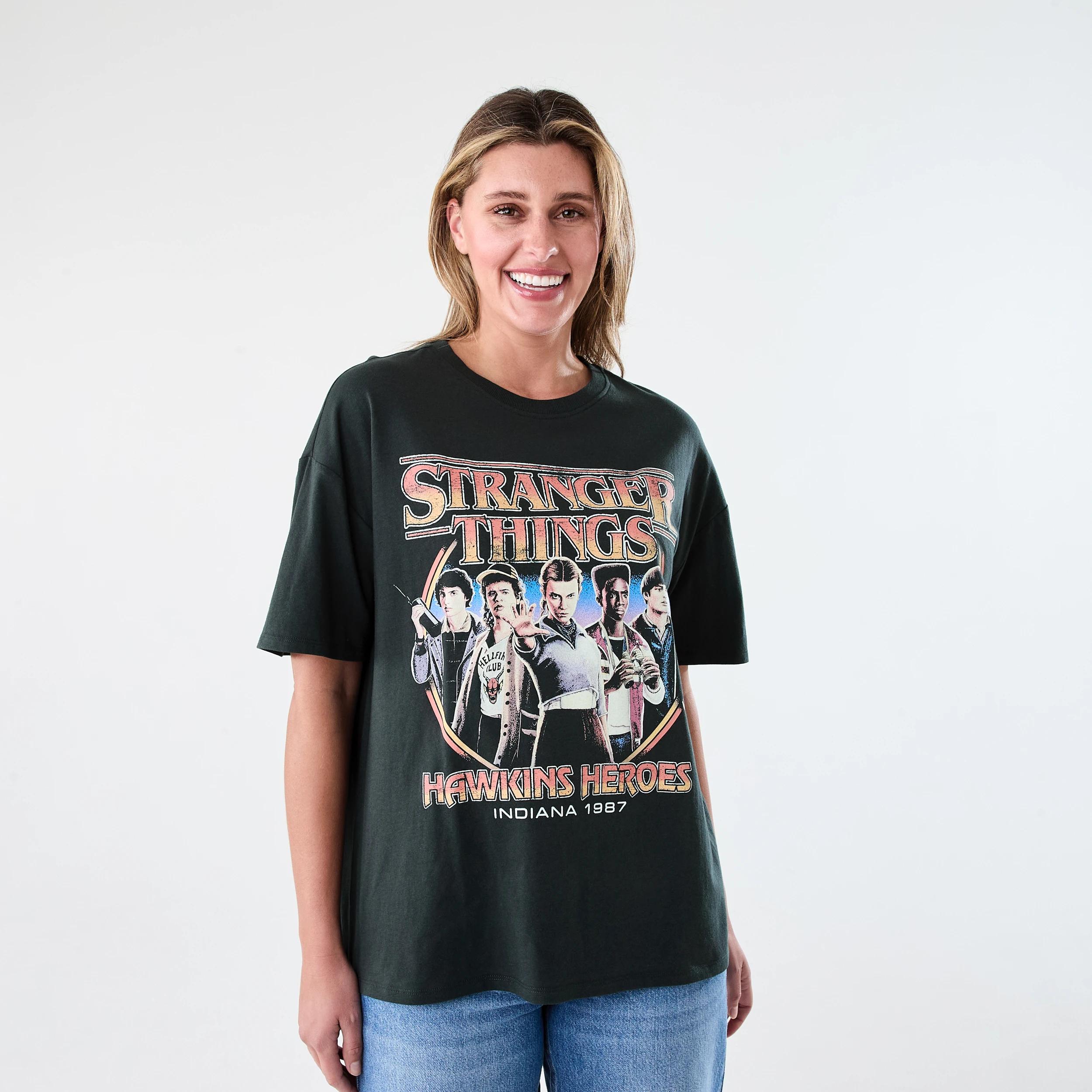 1 Stranger Things License Short Sleeve T-shirt Strangert, 1 of 5
