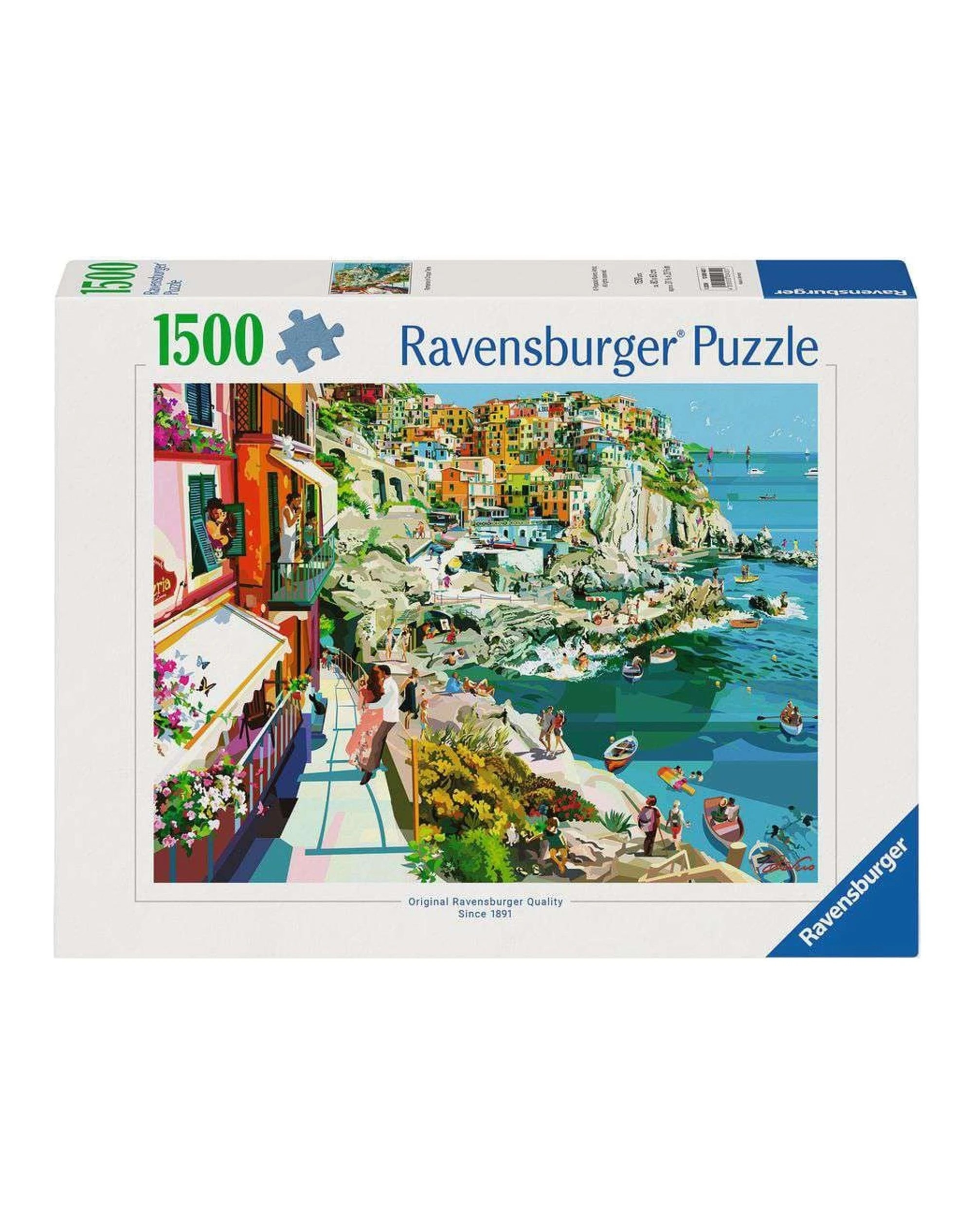 1 Ravensburger Romance in Cinque Terre 1500 Piece Jigsaw Puzzle, 1 of 1