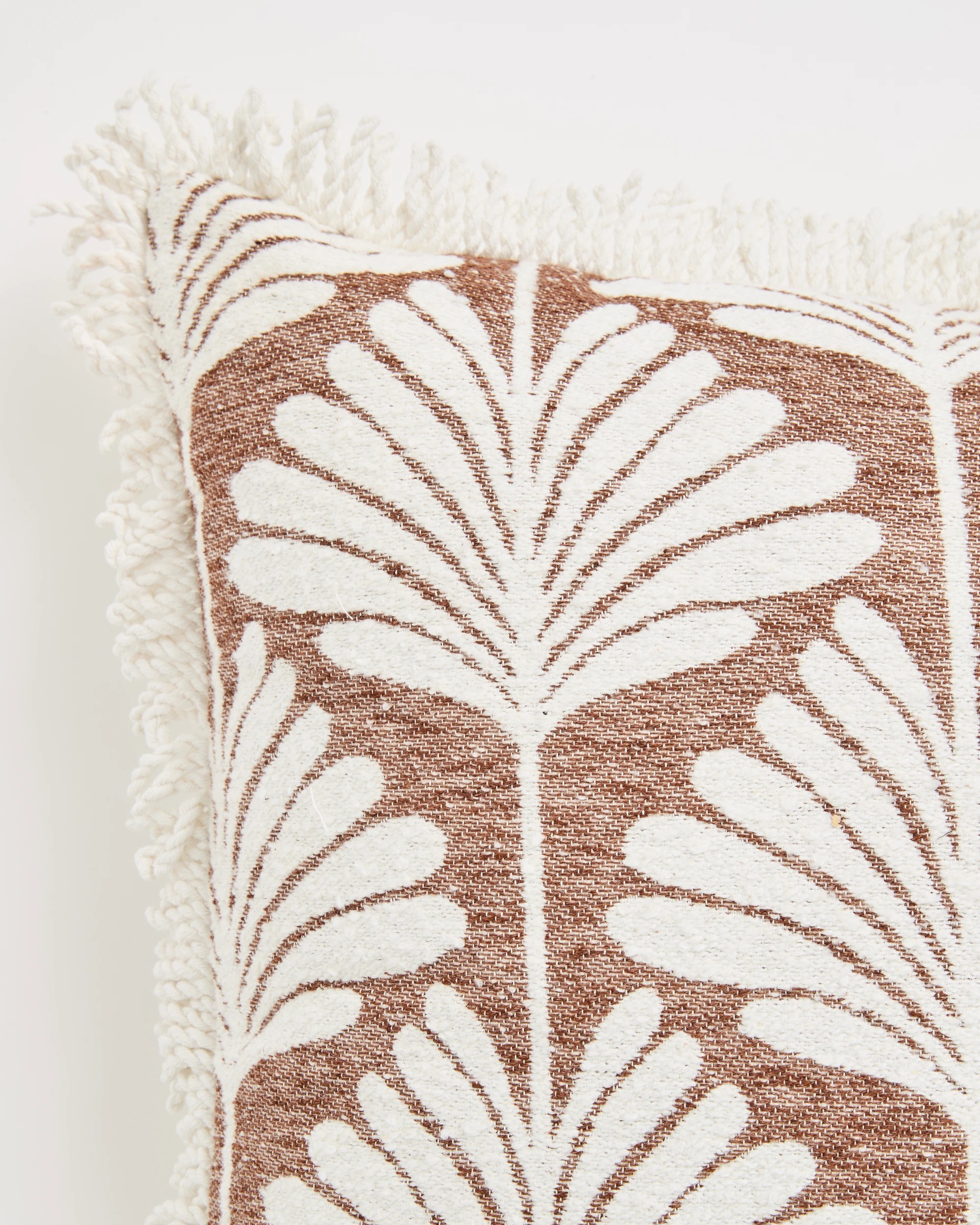 2 Target Chenille Jacquard Cushion - Brown, 2 of 2