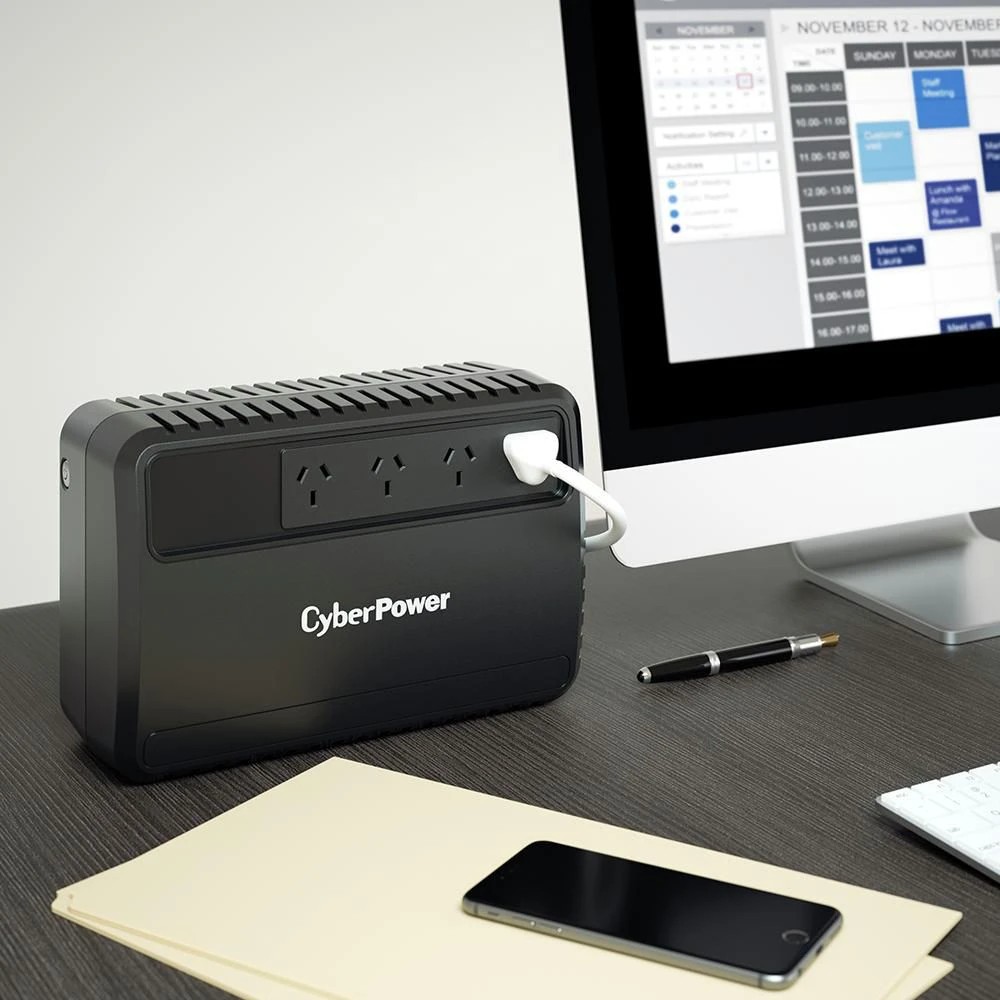 3 Cyberpower 1100VA/660W Backup Utility Powerboard UPS, 3 of 4