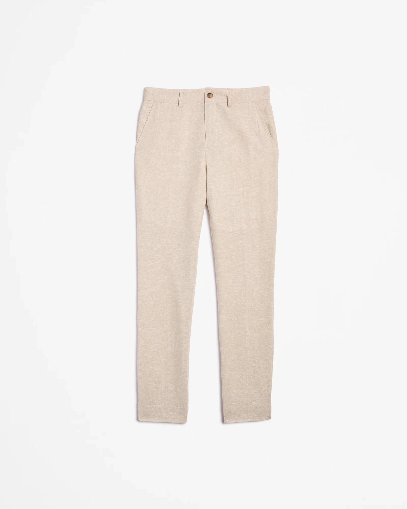2 Target Boys Linen Blend Suiting Pant NEUTRAL, 2 of 10