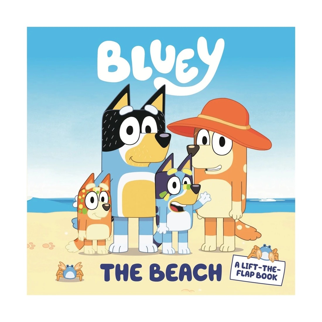 1 Bluey: The Beach A-Lift-The-Flap Book, 1 of 1