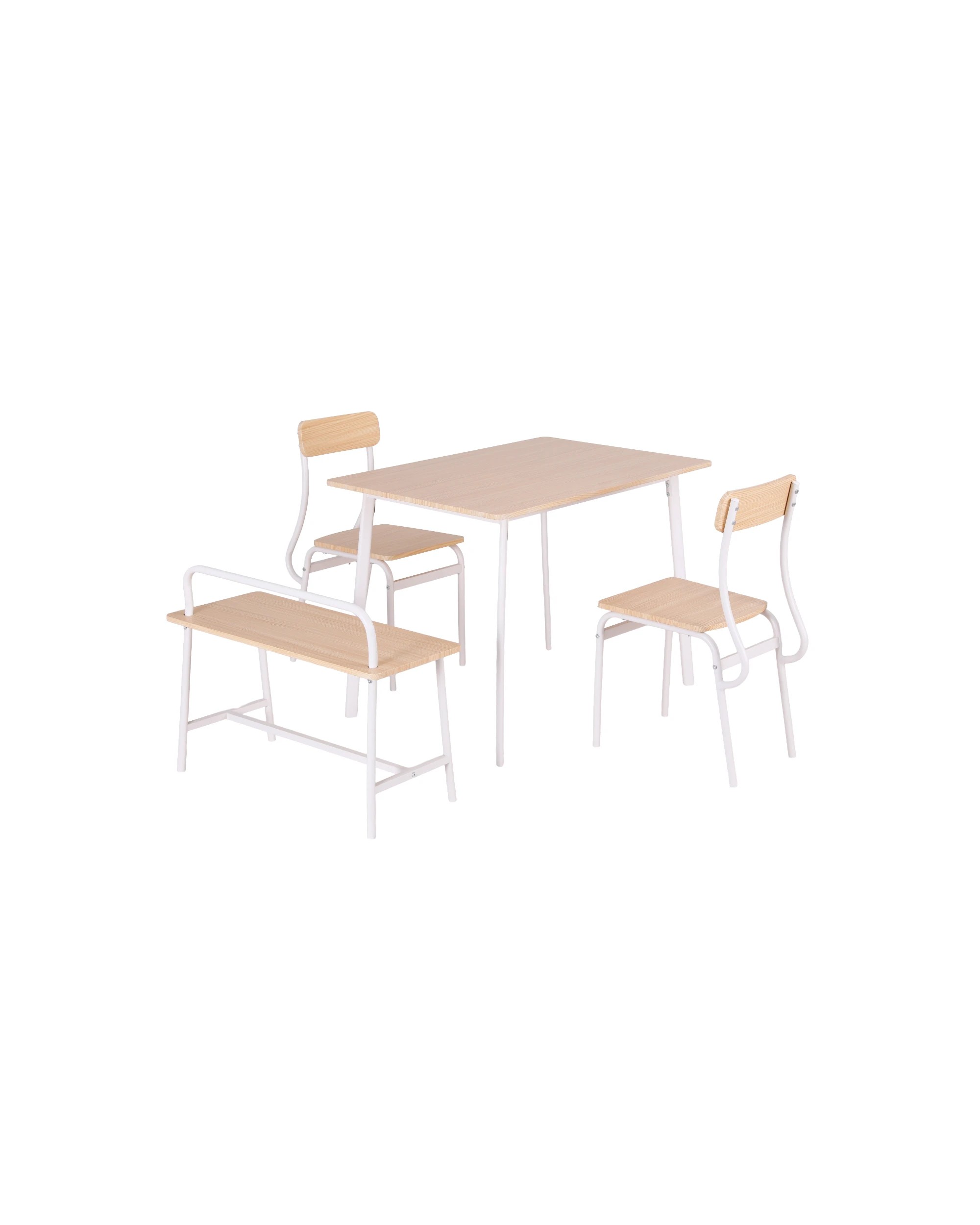 5 Artiss Dining Table and Chairs Set of 4 Bench Kitchen Furniture  and - Multi, 5 of 10