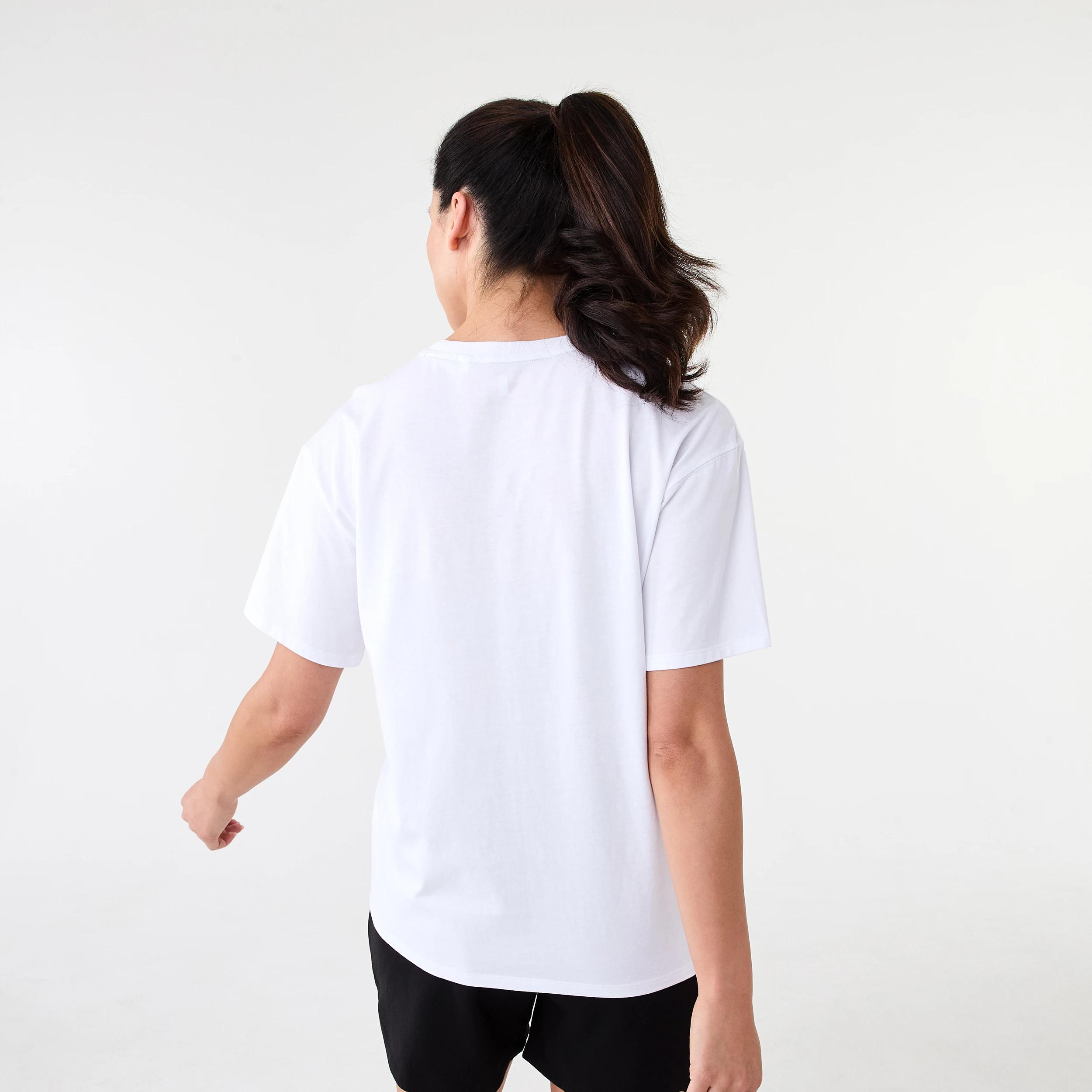 3 Official NBA Lounge T-shirt WHITE BULLS, 3 of 10