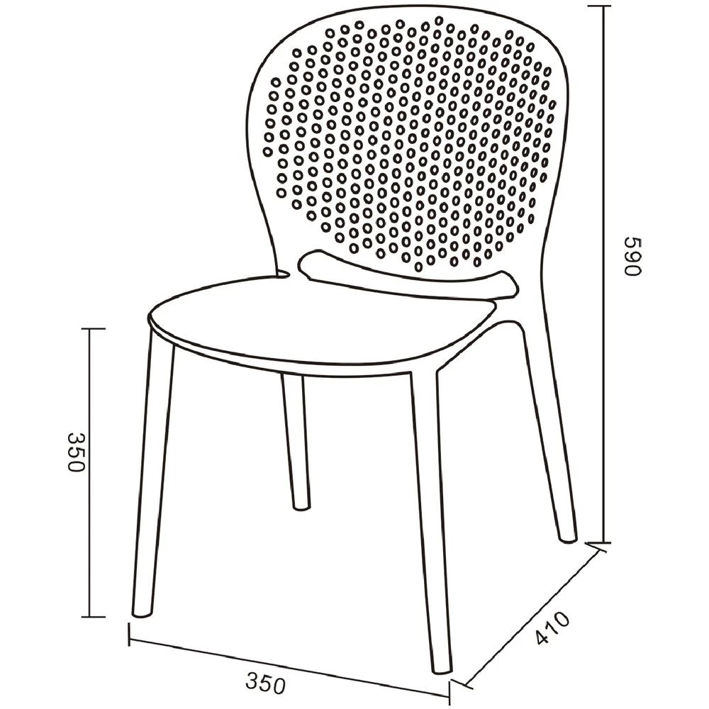 6 Kadink Lattice Stacking Kids Chair Mint, 6 of 7