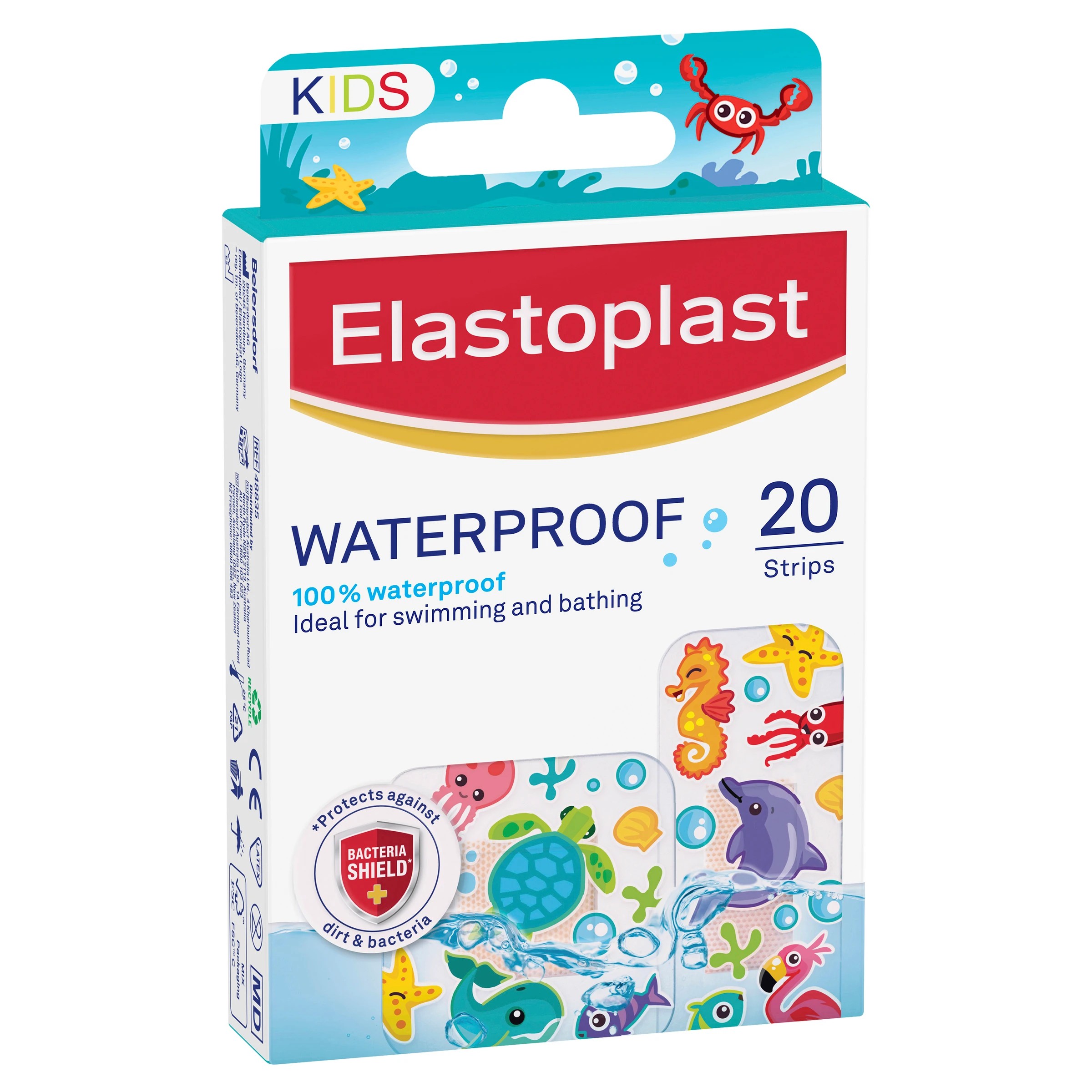 8 20 Pack Elastoplast Waterproof Kids Strips, 8 of 10