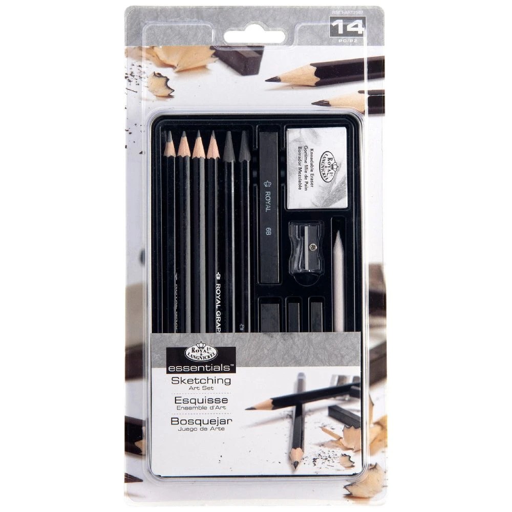 1 Royal & Langnickel Sketching Set 14 Piece, 1 of 6