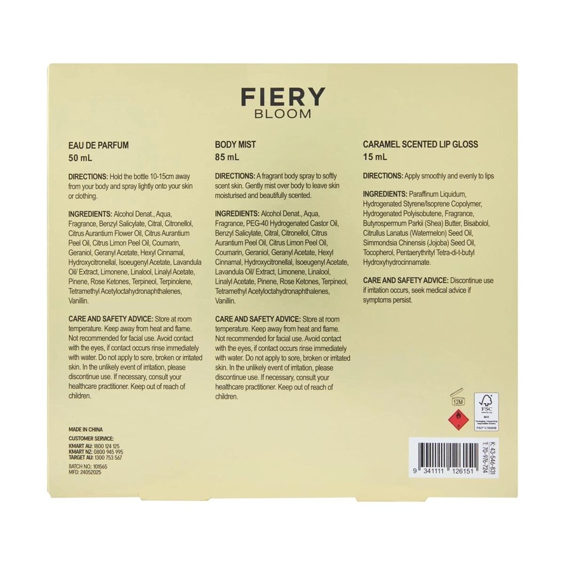 6 OXX Fragrance Fiery Bloom Set, 6 of 6