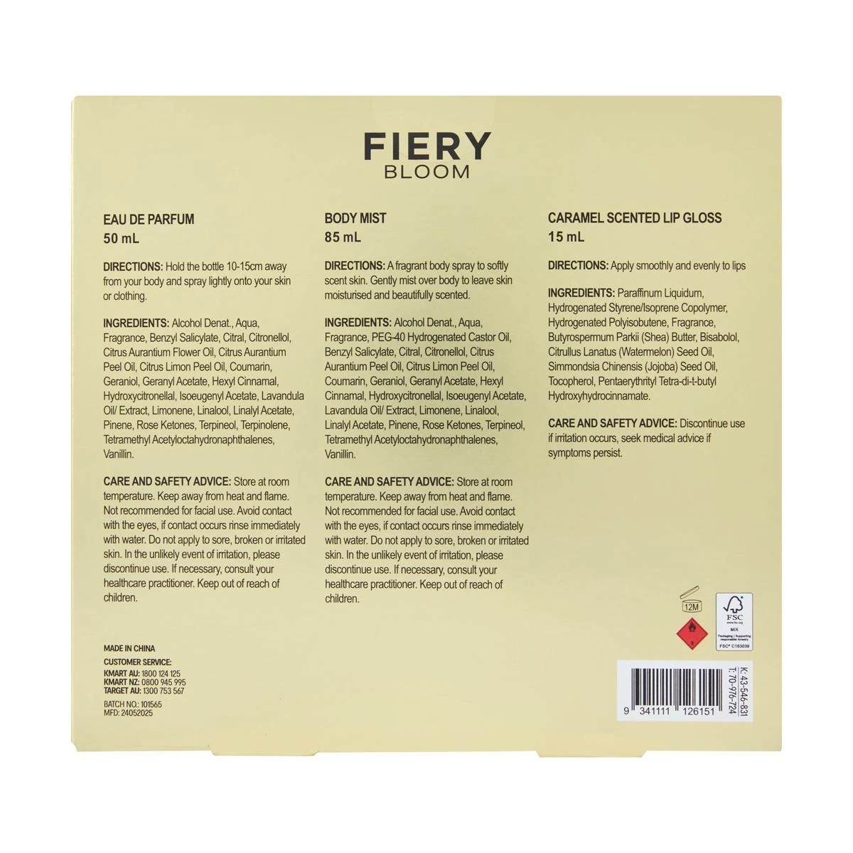 6 OXX Fragrance Fiery Bloom Set, 6 of 6