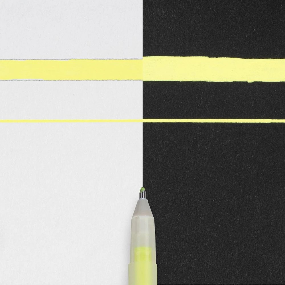 5 Sakura Gelly Roll Gel Pen Moonlight Pastel Yellow, 5 of 9