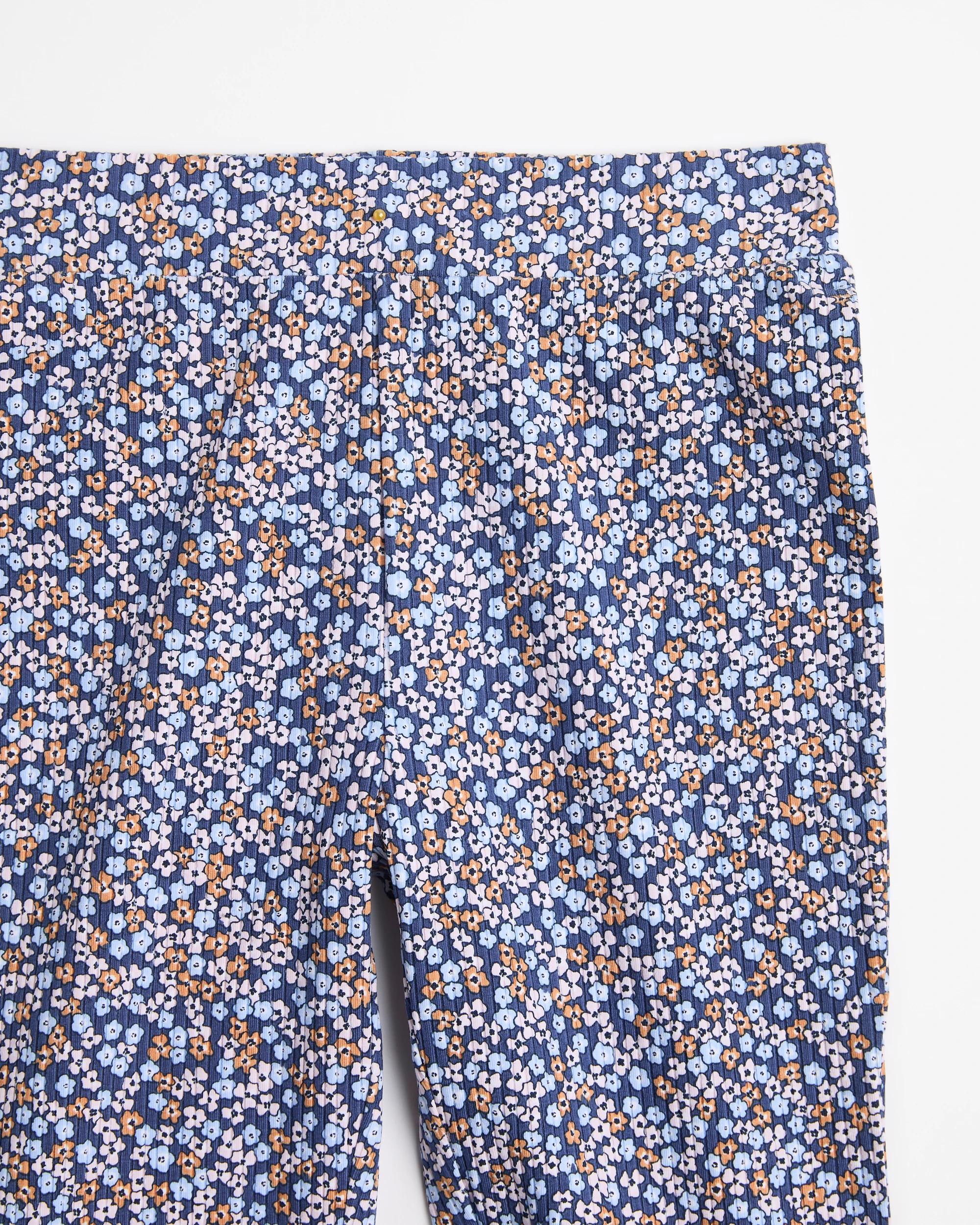 5 Target Australian Cotton Rib Flare Leggings NAVY DITSY FLORAL, 5 of 5