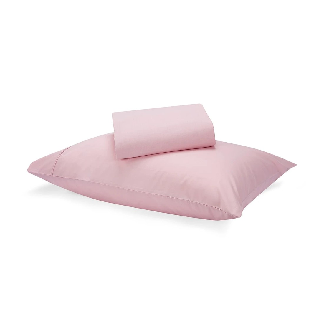 1 180 Thread Count Sheet Set - Single Bed, Pink, 1 of 7