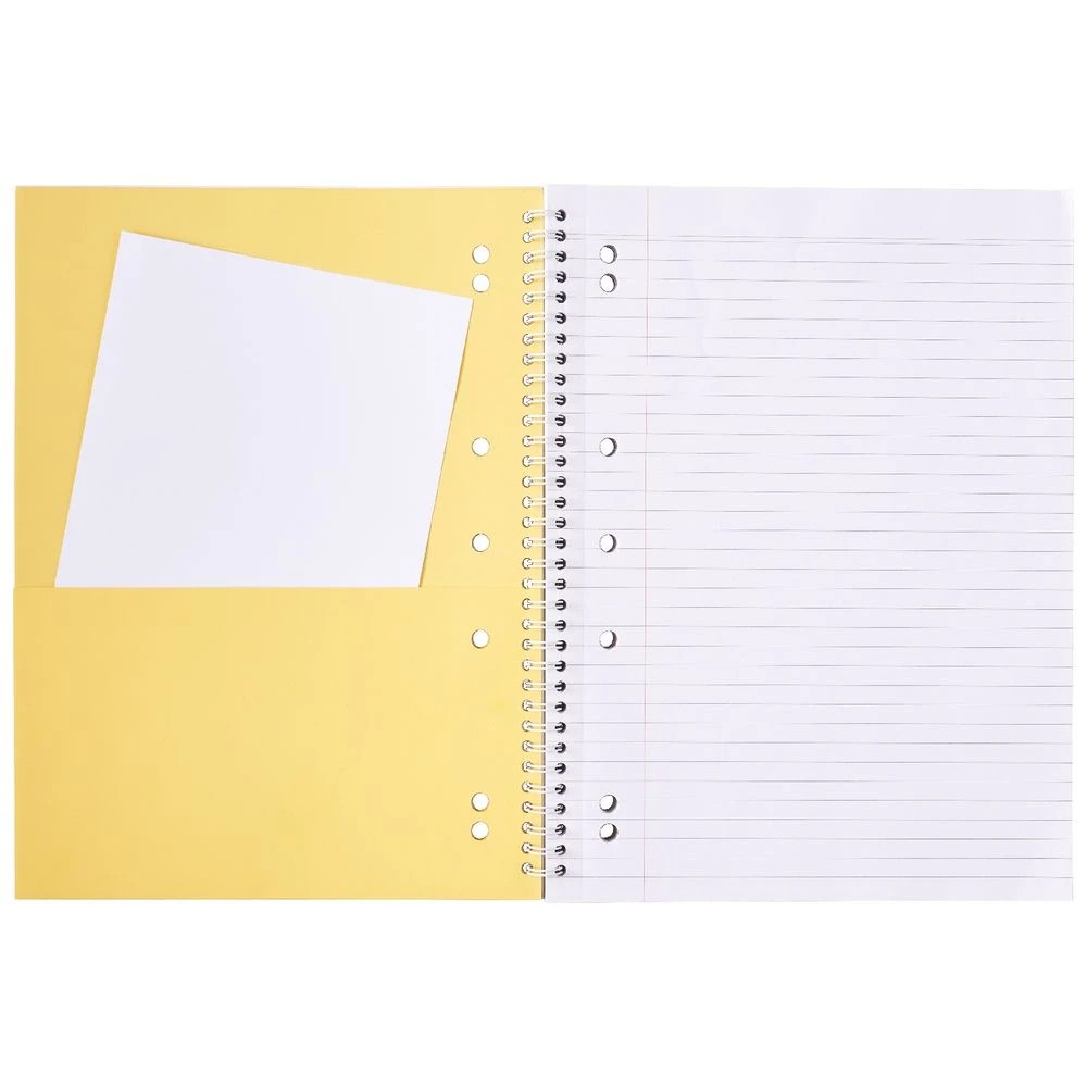 3 J.Burrows A4 Recycled Spiral Lecture Book 140 Pages Blue, 3 of 3