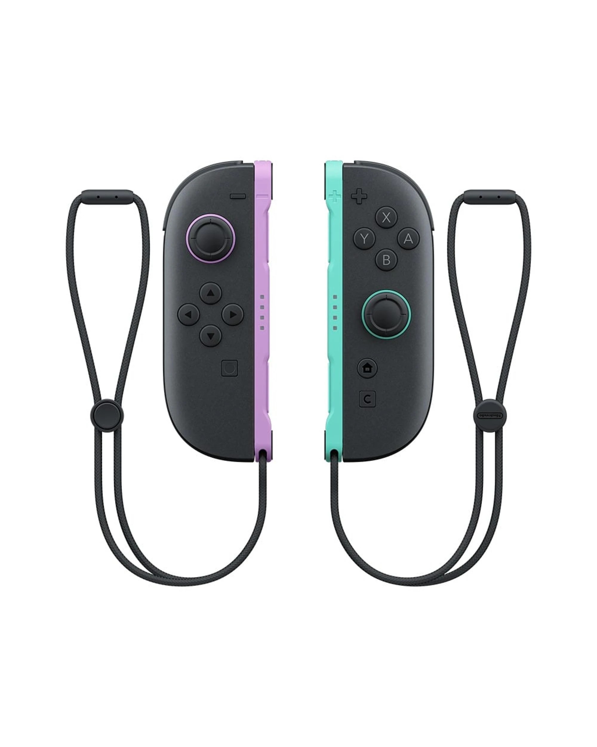 2 Nintendo Switch 2 Joy-Con 2 Pair Light Purple/Light Green - Multi, 2 of 5