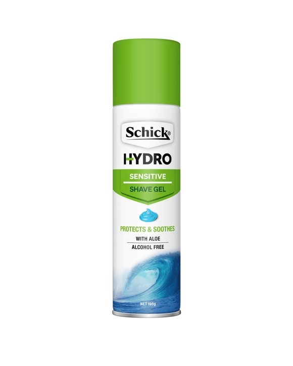 Schick Hydro Skin Sensitive Shave Gel 198g - Green