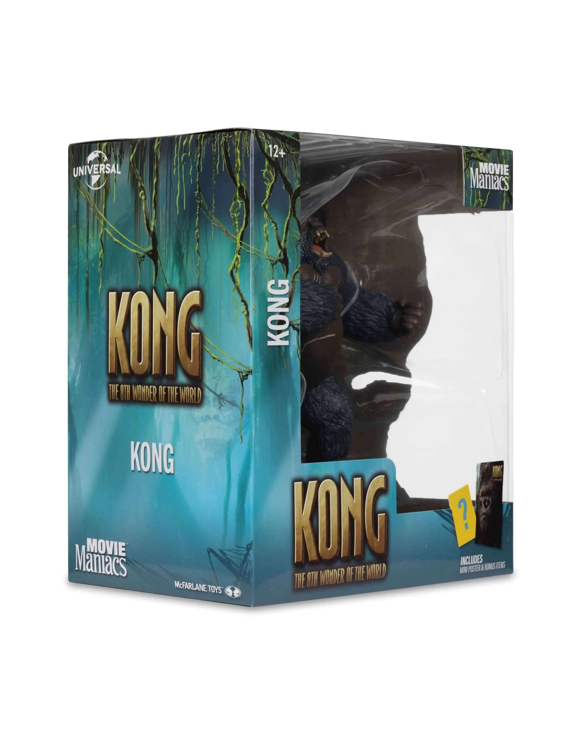 7 McFarlane Movie Maniacs Kong: The 8th Wonder of the World King Kong 6 inch Posed Figure, 7 of 8