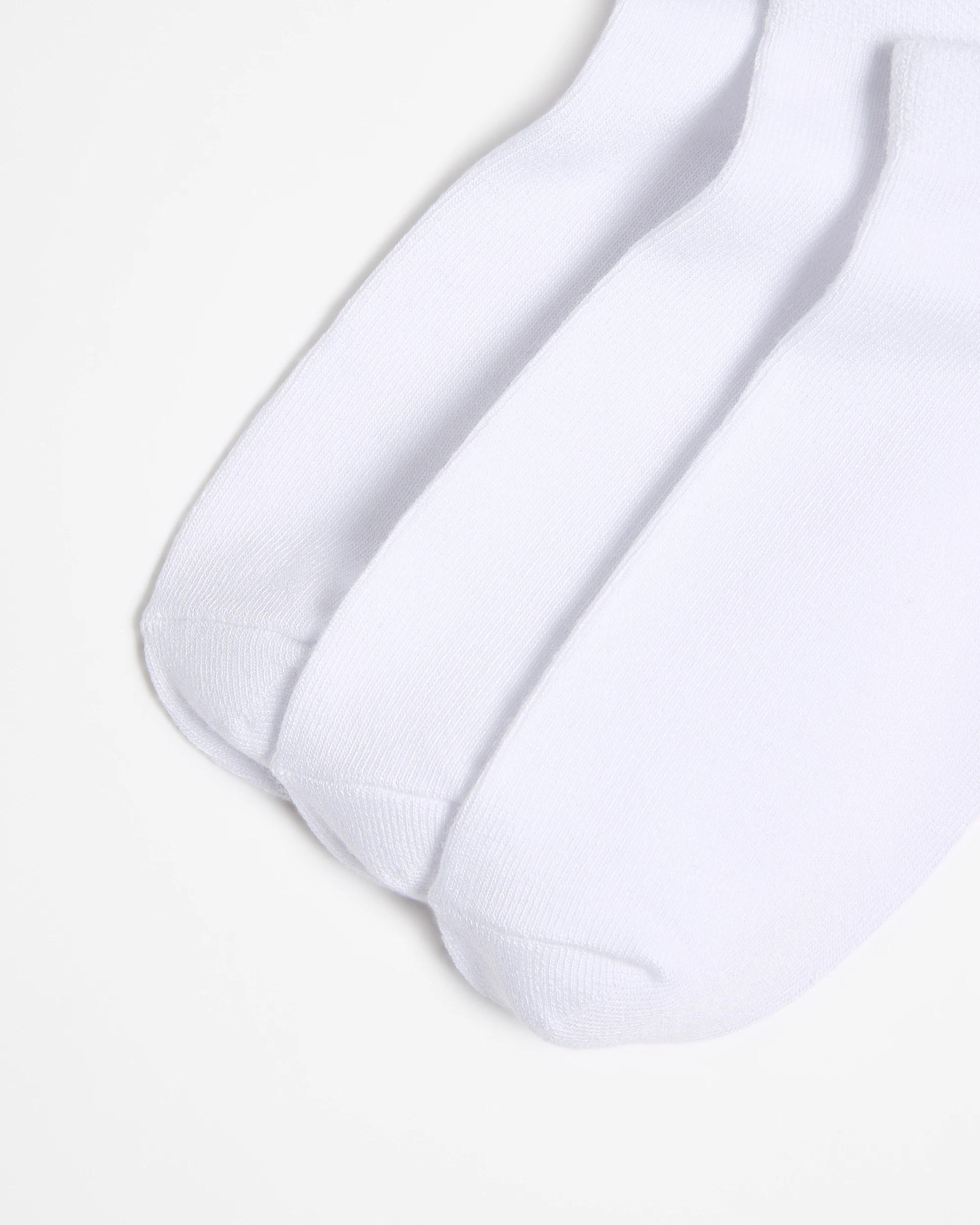 2 Target Womens Bamboo Low Cut Socks 3 Pack WHITE, 2 of 3