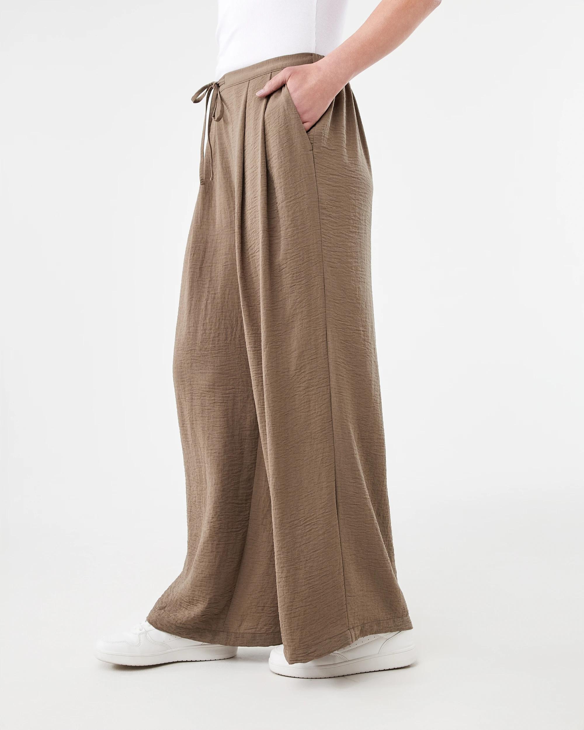 2 Smart Palazzo Pants Darktaupb, 2 of 5