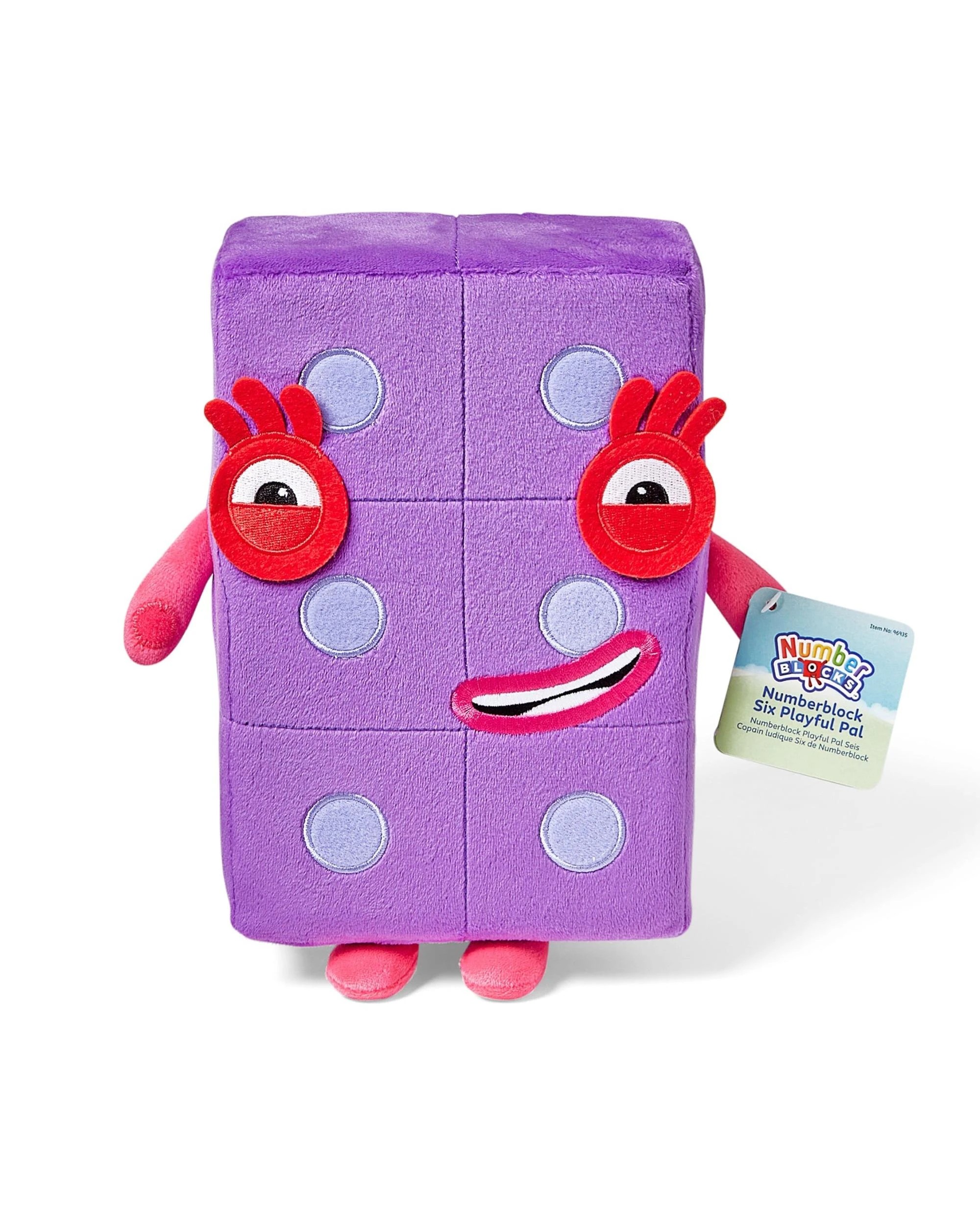 2 Numberblocks Six Playful Pal Plush, 2 of 6