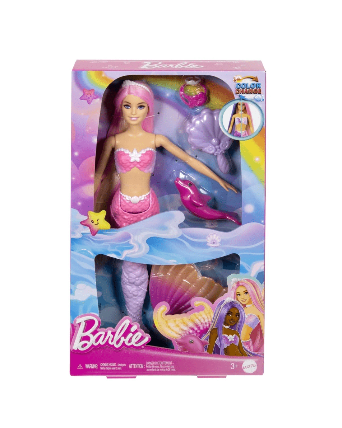 1 ​Barbie Mermaid Malibu Doll, 1 of 7