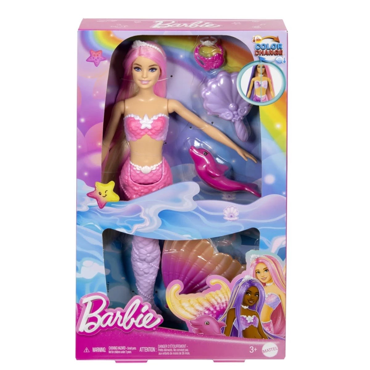 1 ​Barbie Mermaid Malibu Doll, 1 of 7