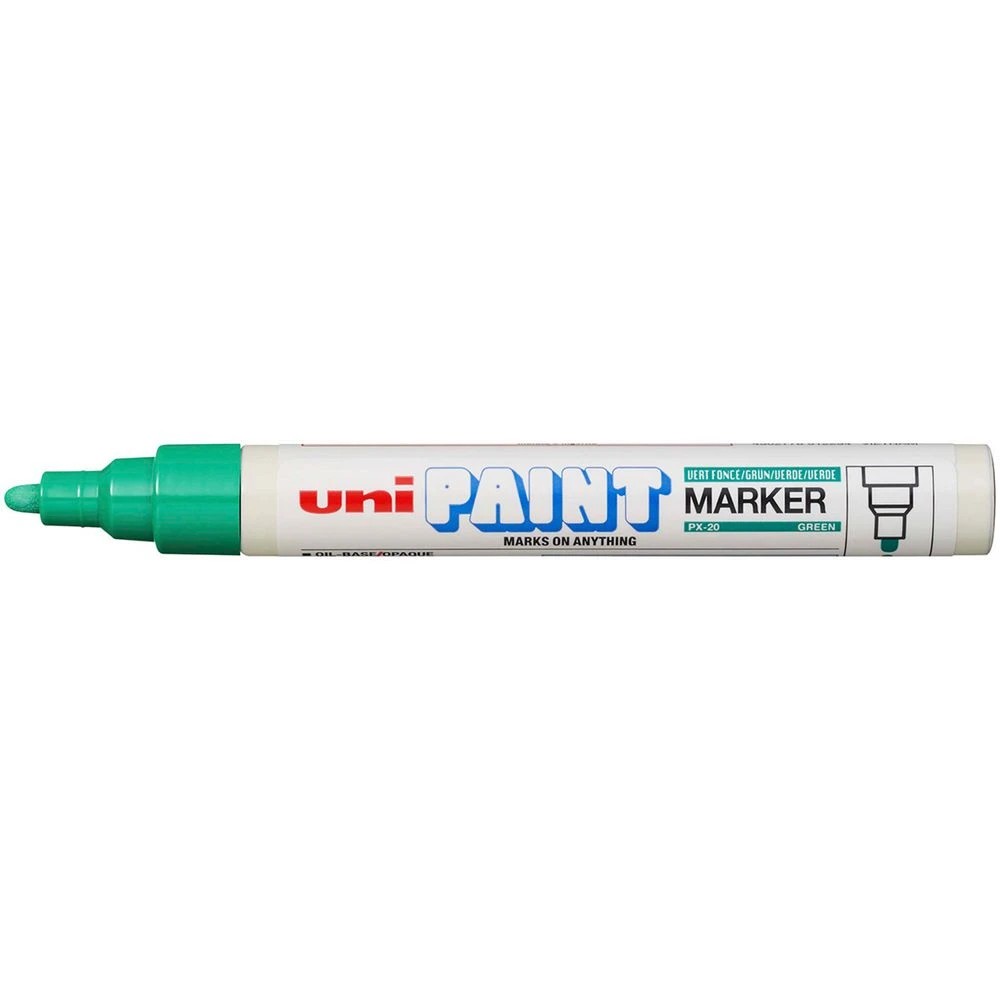 1 Uni PX-20 Paint Marker Green, 1 of 3