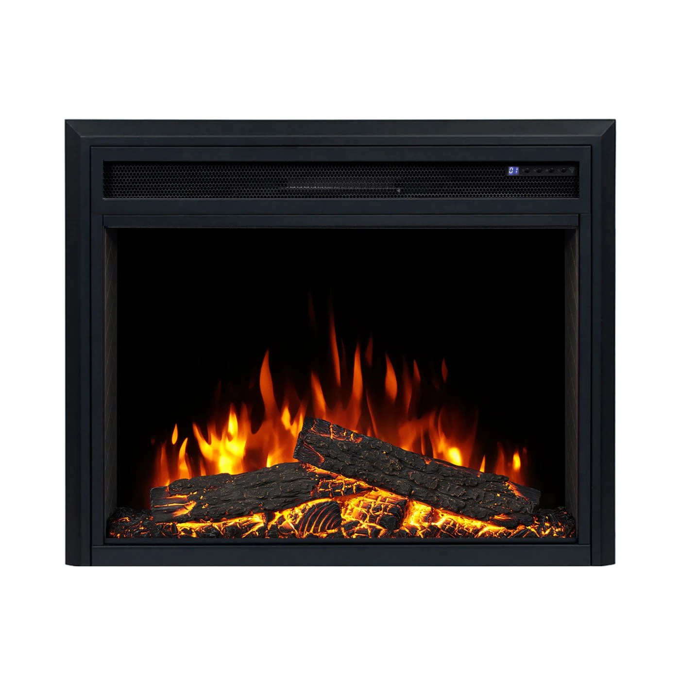 1 Moda Living Moonlight 30 inch Electric Fireplace Insert - Black, 1 of 1