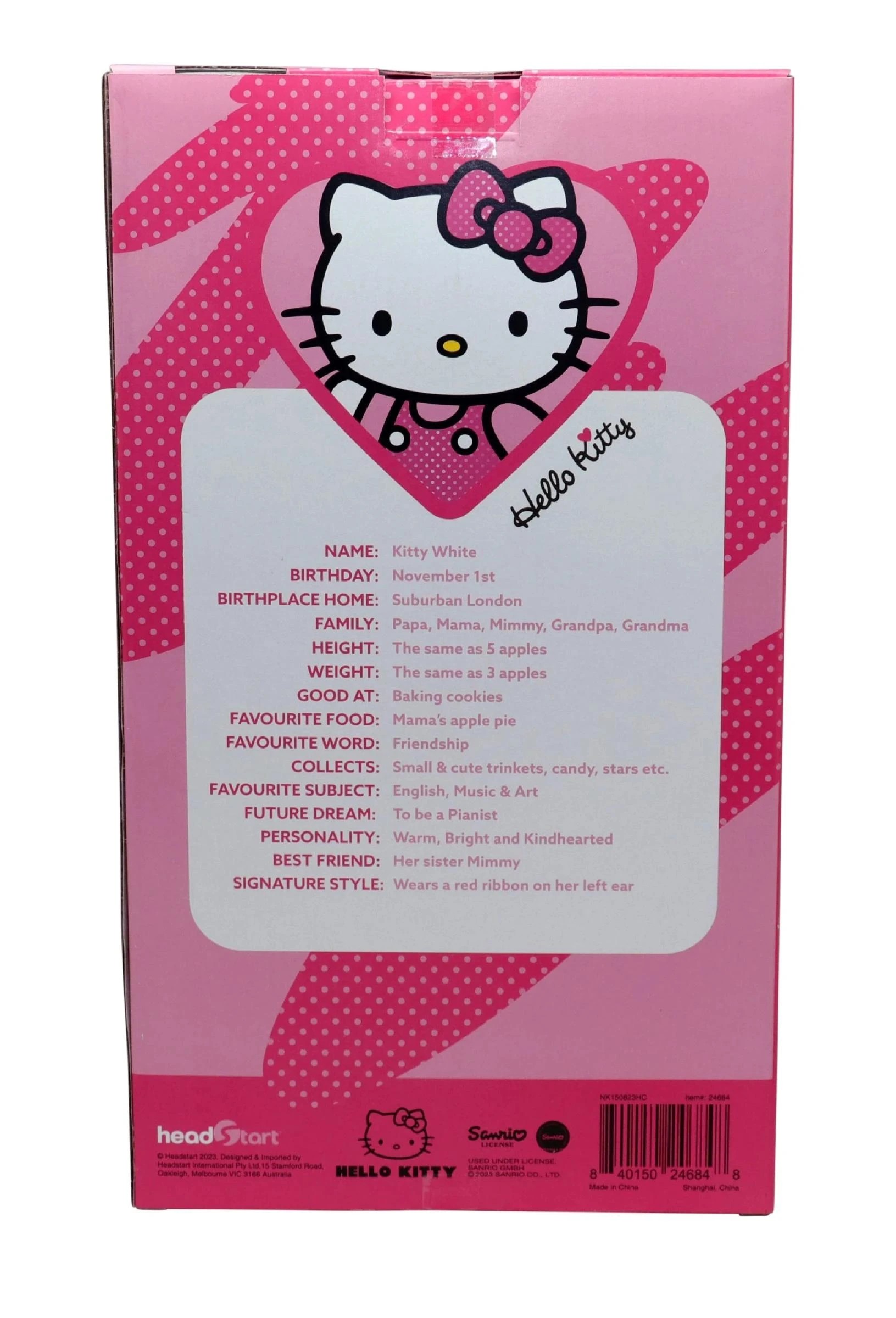 7 Hello Kitty Medium Plush - Assorted* - White, 7 of 7