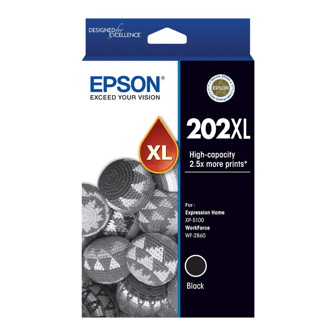 1 Epson 202XL Ink Cartridge Black, 1 of 1