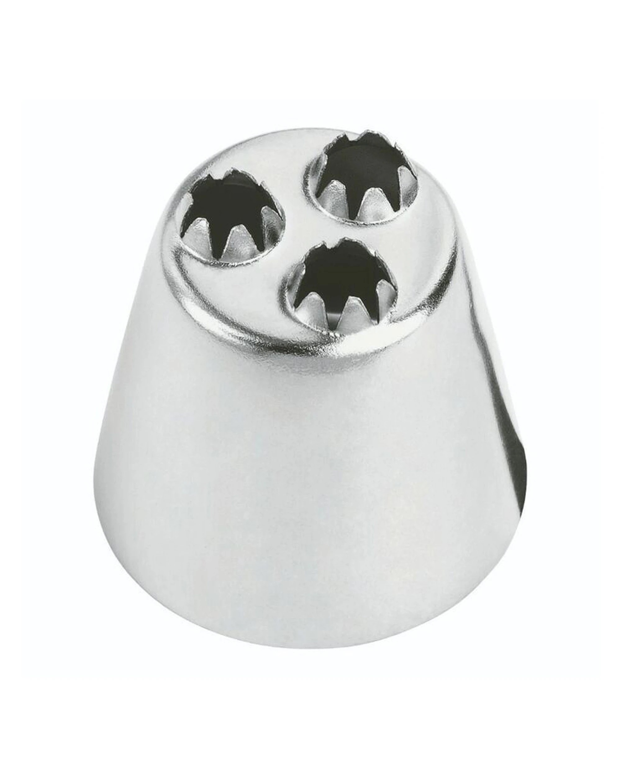 1 Wilton Stainless Steel Triple Star Piping Tip Cake Decorating Tool Large Area - Silver, 1 of 3