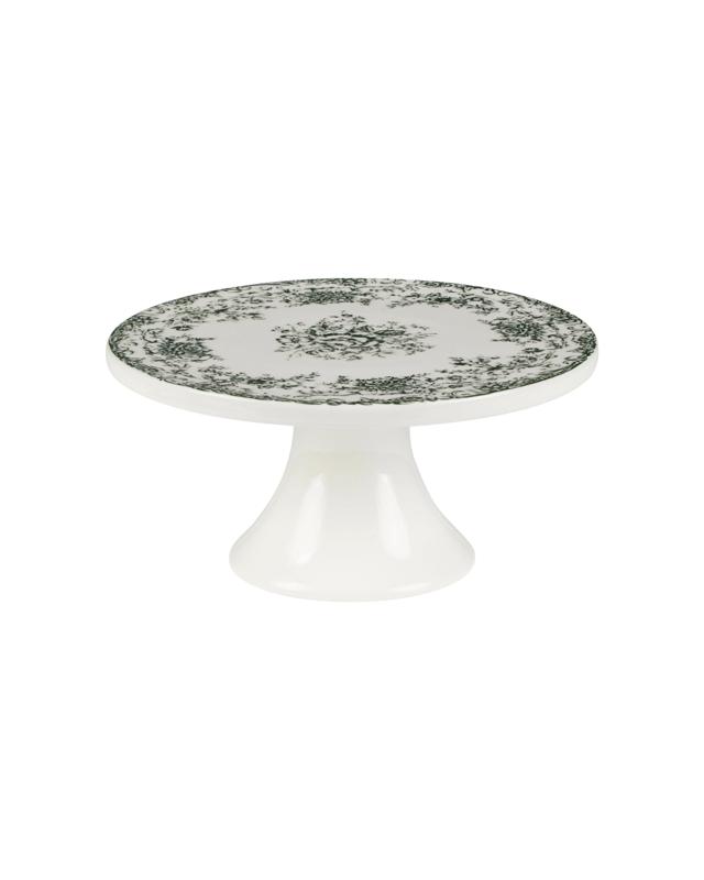 Casa Domani Rosetta Footed Cake Stand Serveware 20cm - G