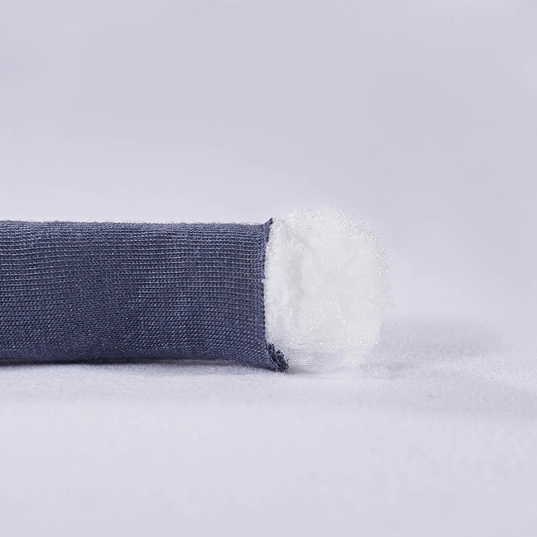 5 Dreamz 9Kg Knitted Weighted Blanket - Queen Bed - Grey, 5 of 9