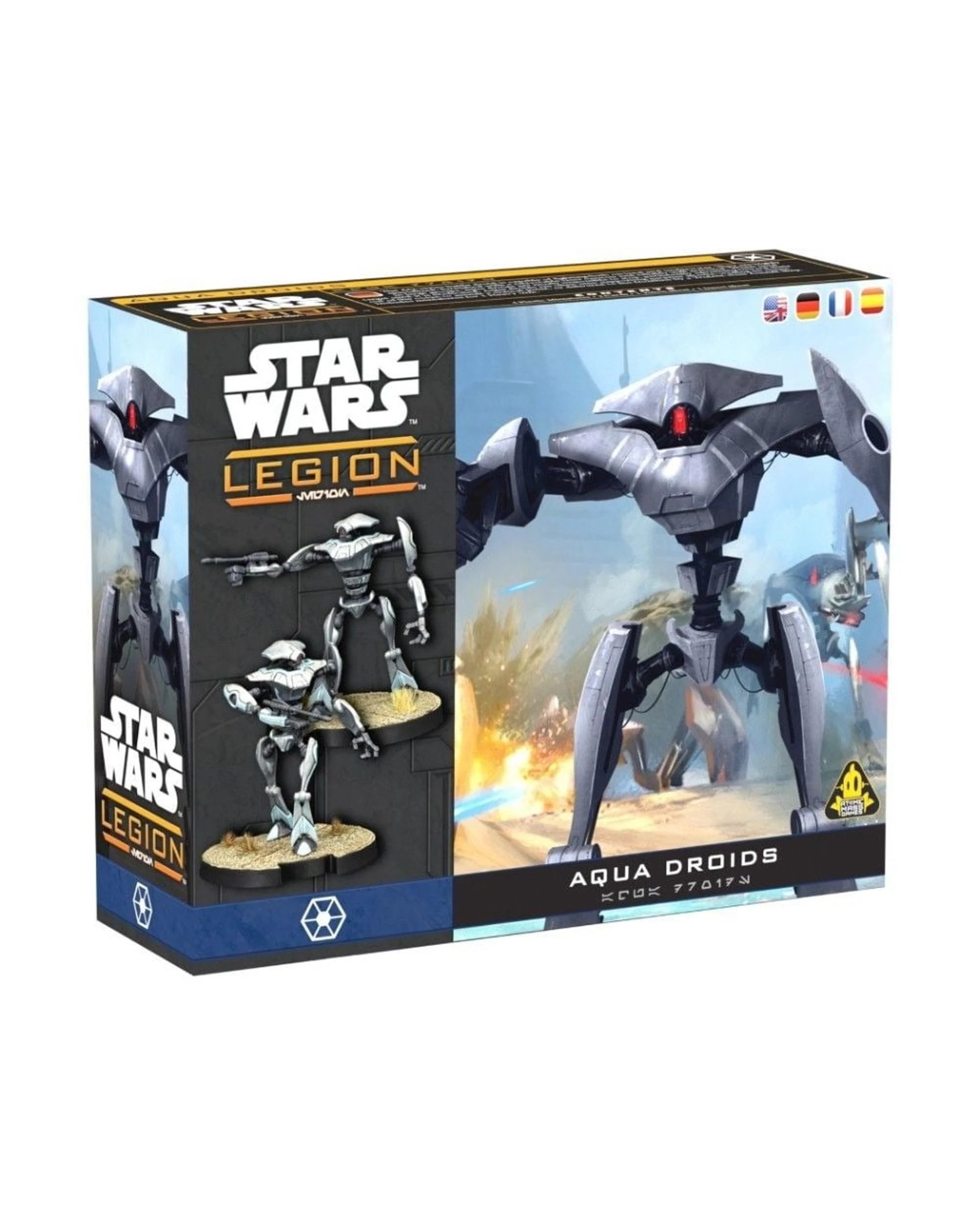 1 Star Wars: Legion Aqua Droid Unit Expansion, 1 of 3